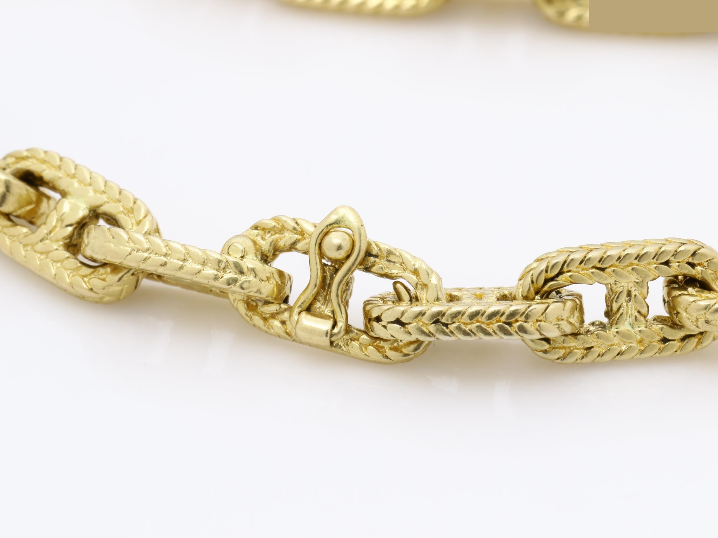 Chaine d'Ancre Tres Tresse 750YG 22.6g — view 5