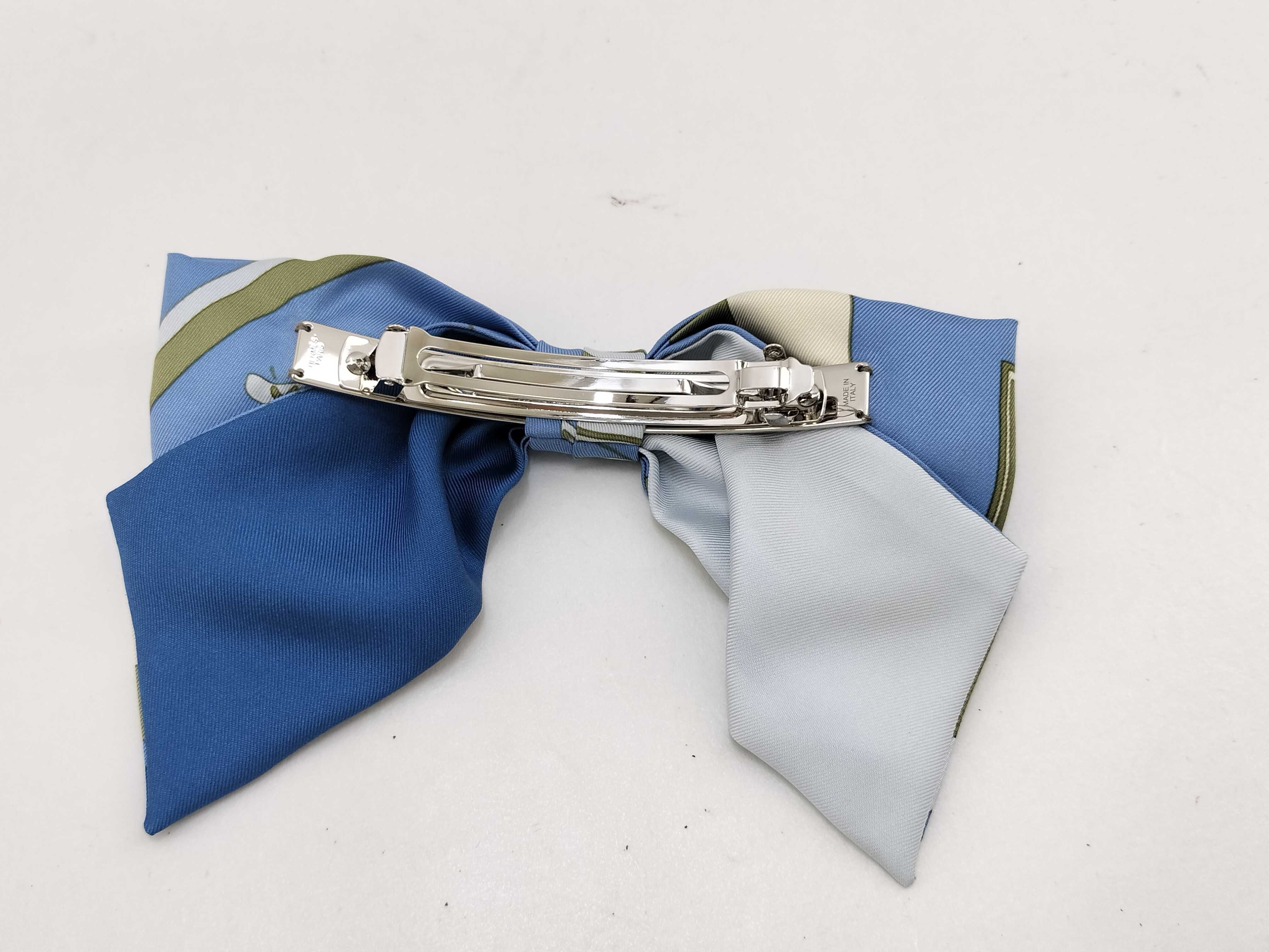 Grenelle Ex-Libris Ribbon Barrette - Hermes Hair Accessory — view 2