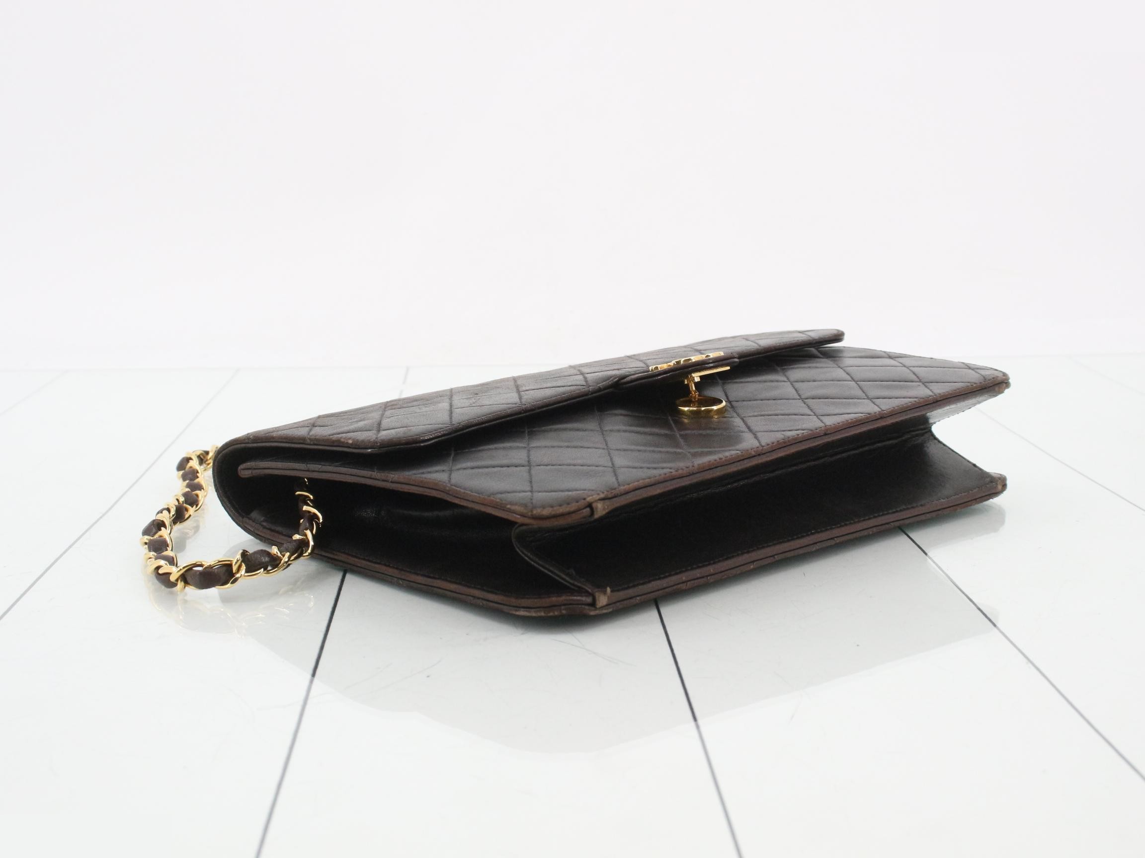 Shoulder bag, Matelassé chain shoulder bag, black, 5146905 — view 5