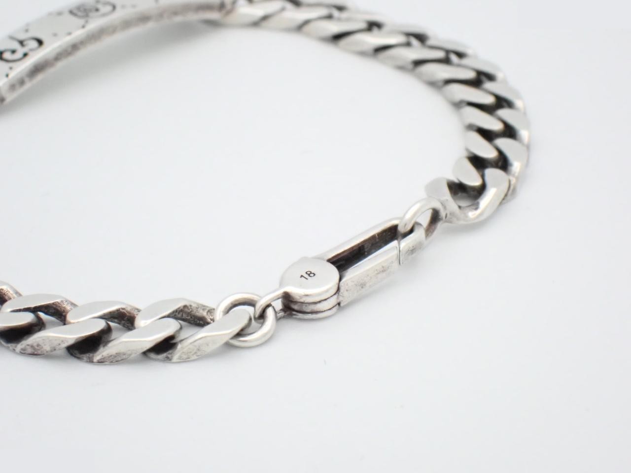 Ghost bracelet, 925 sterling silver, 18.8g, wrist circumference approximately 18cm — view 3