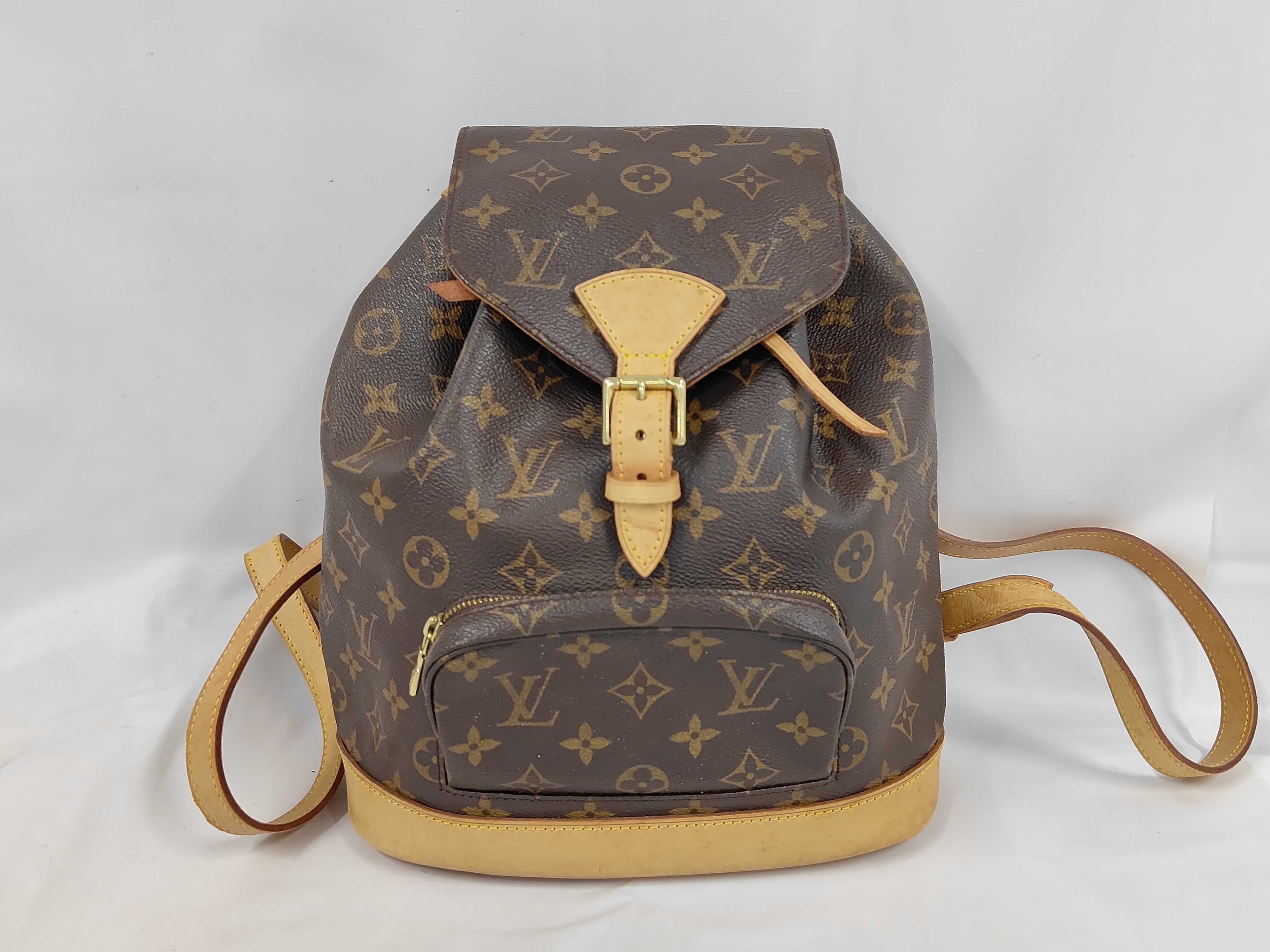 Monogram Louis Vuitton Monogram Montsouris MM SP1907 Backpack
