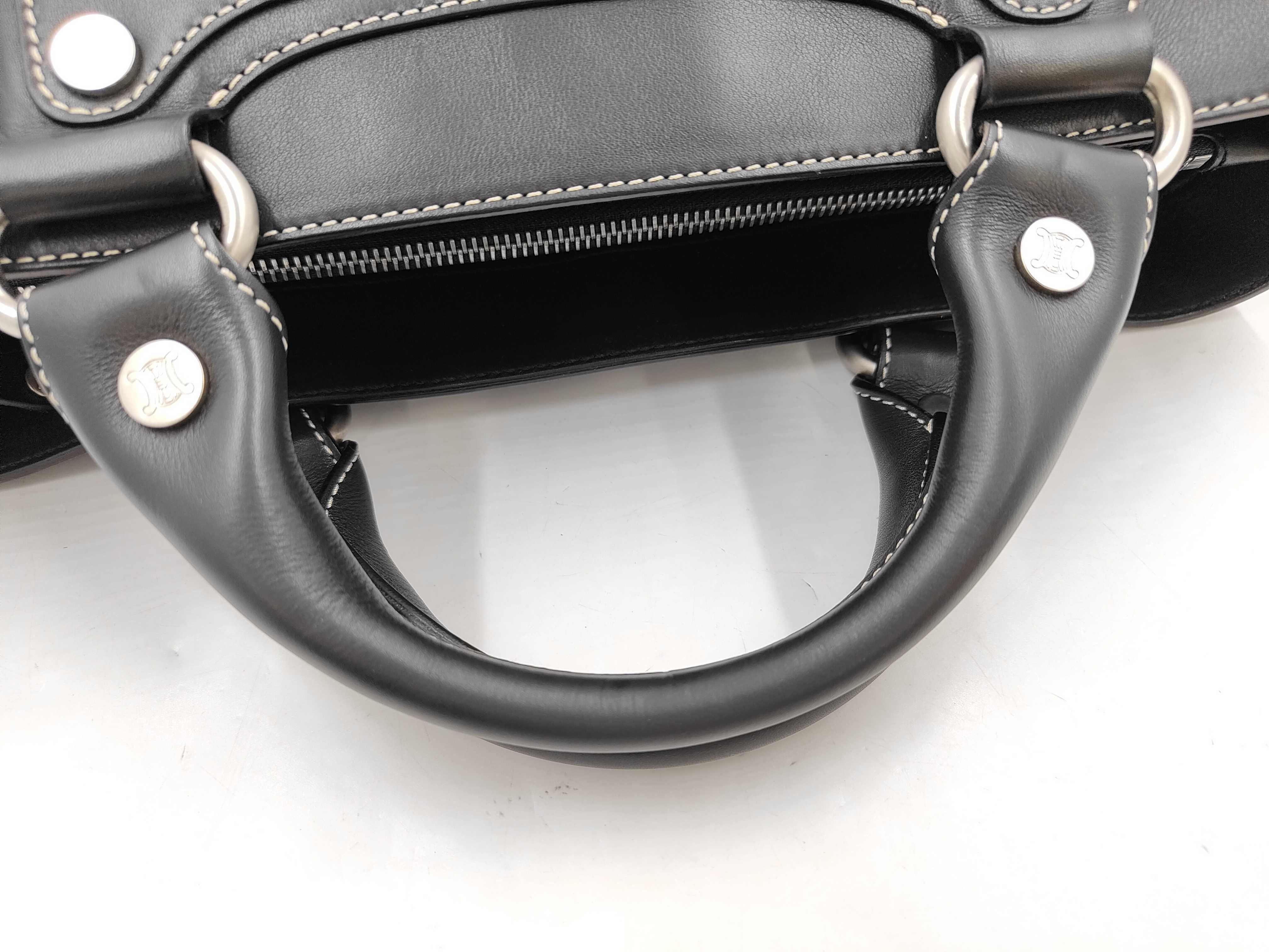 Boogie Bag Black Leather Handbag — view 3