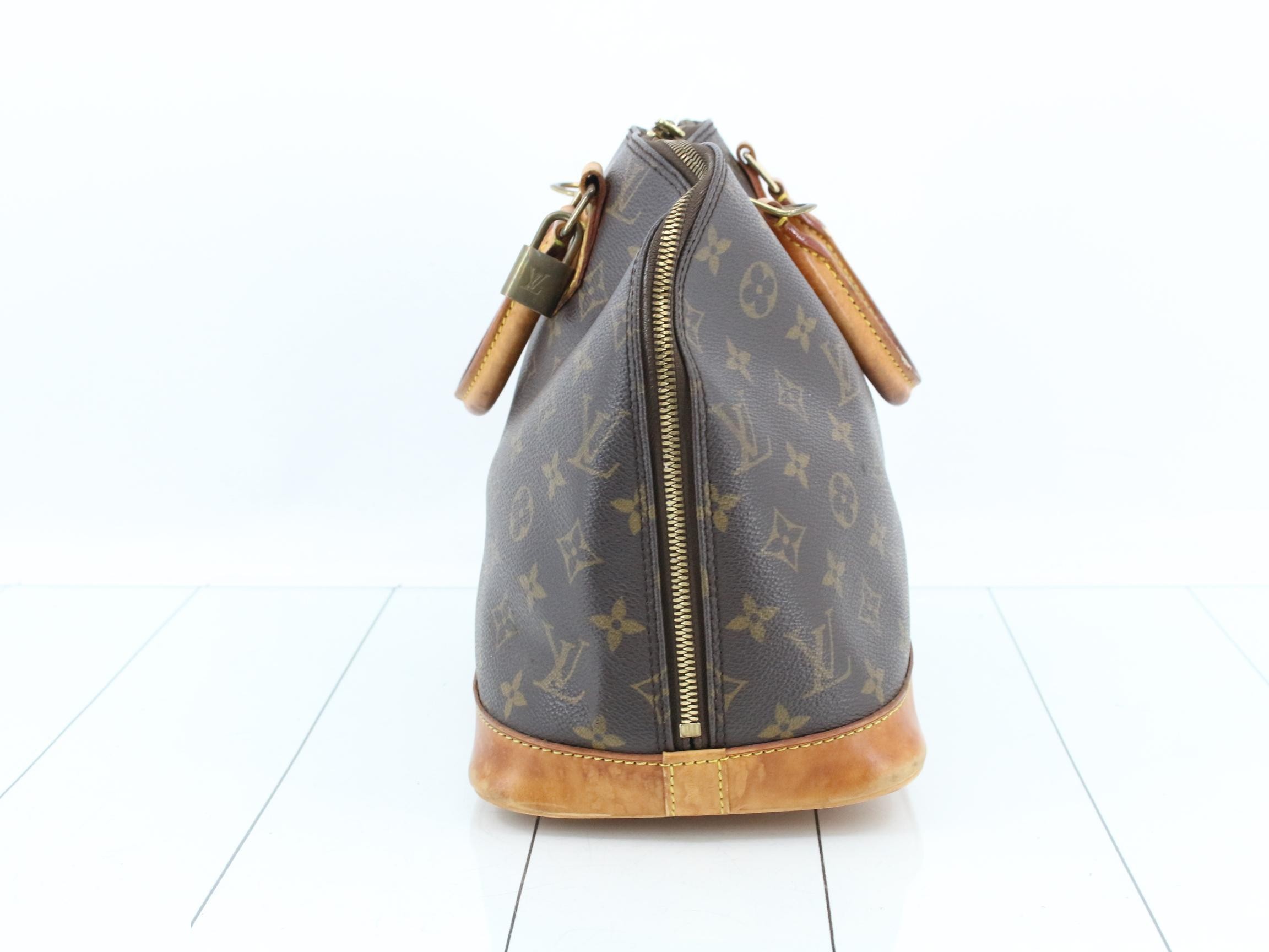 Monogram Alma handbag — view 3