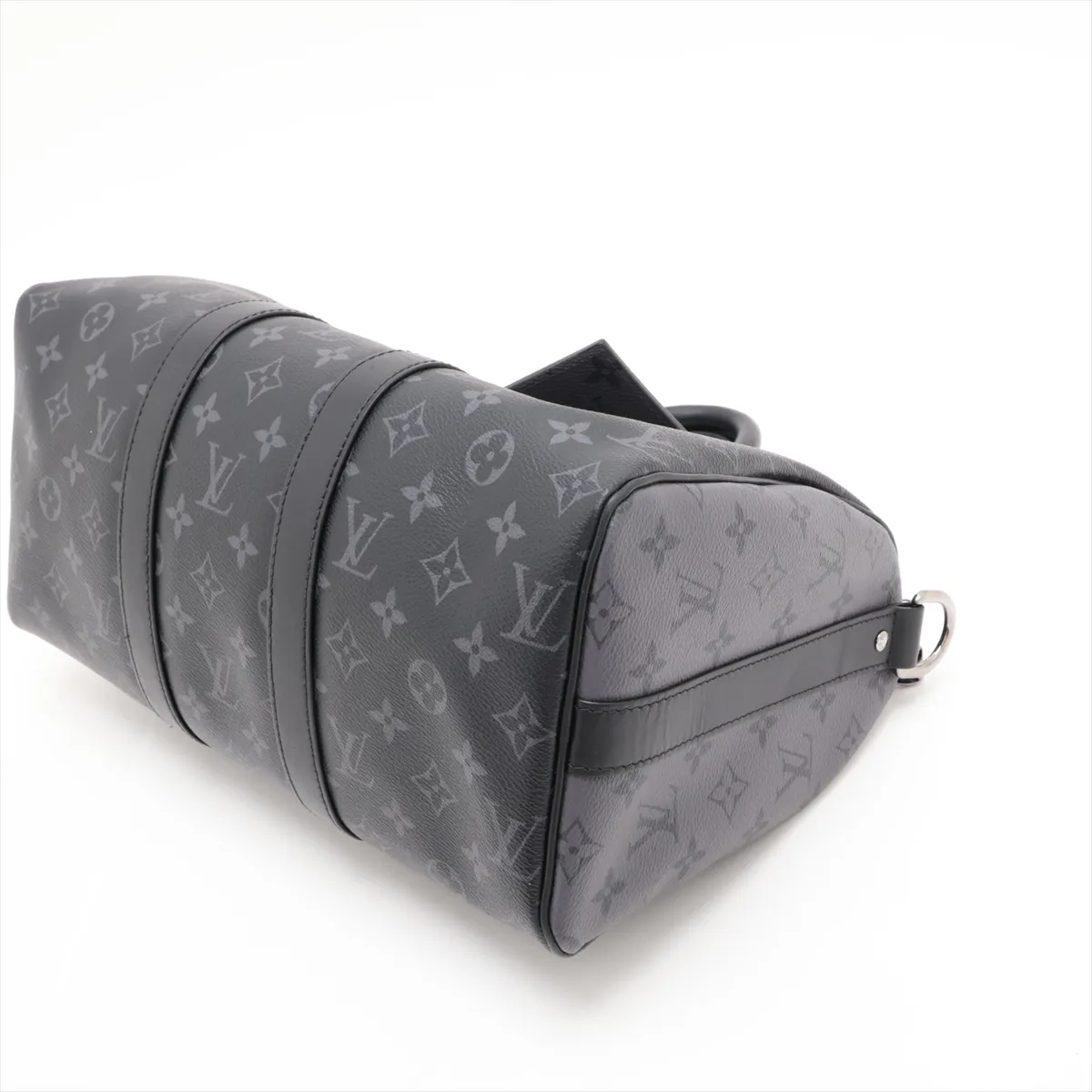 Monogram Eclipse Keepall Bandoulière 35 M46655 Black (RFID detected) — view 3