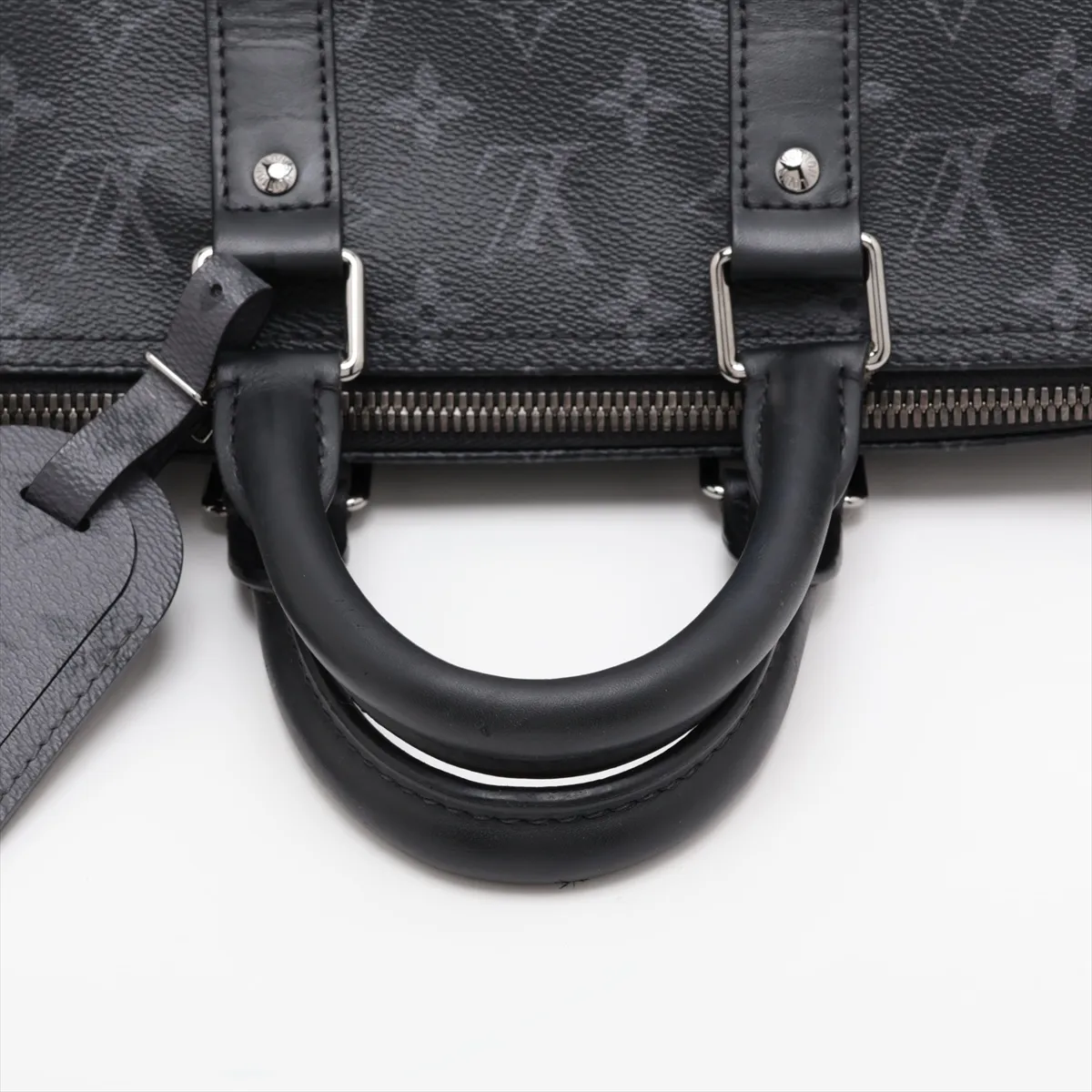Monogram Eclipse Keepall Bandoulière 35 M46655 Black (RFID detected) — view 5
