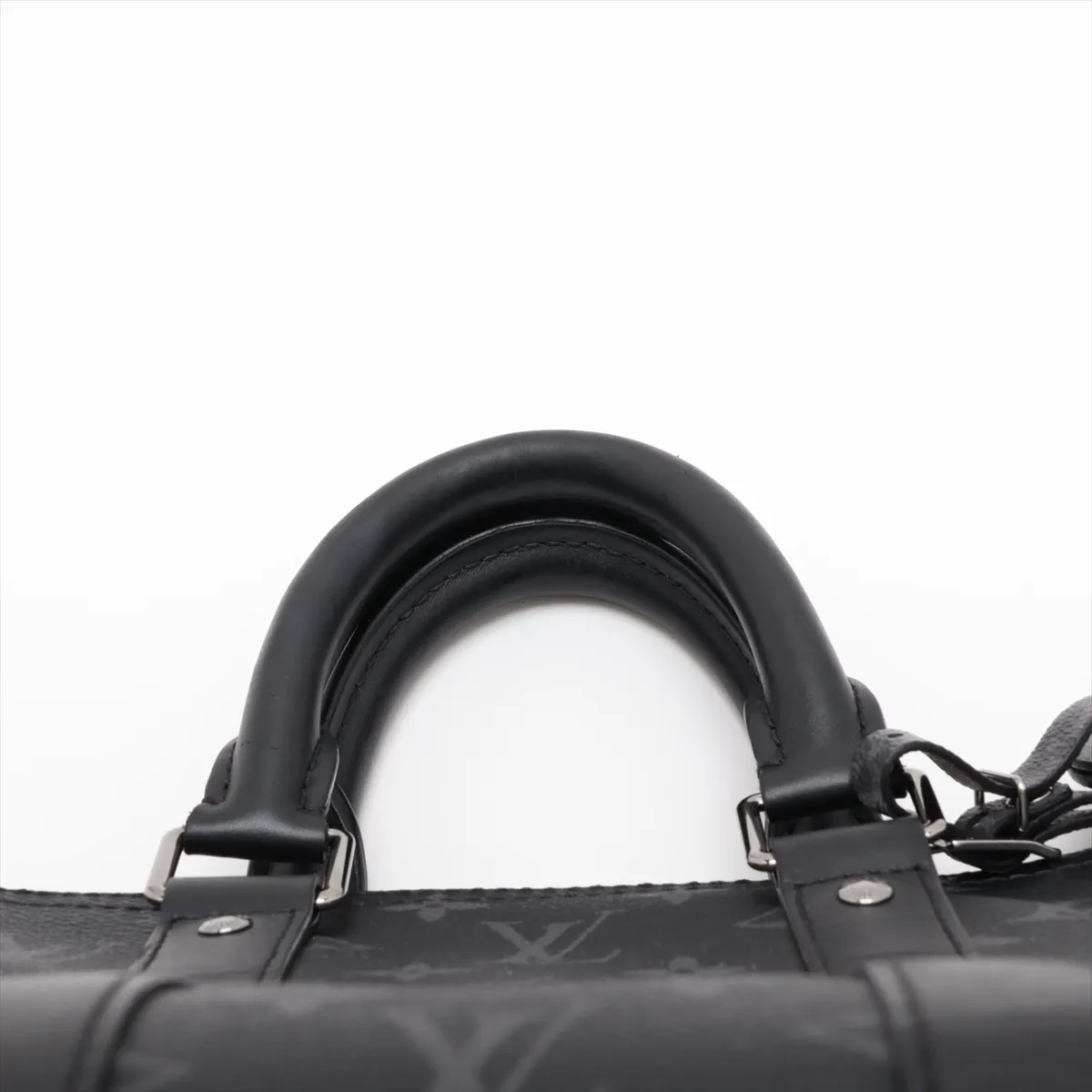 Monogram Eclipse Keepall Bandoulière 35 M46655 Black (RFID detected) — view 6