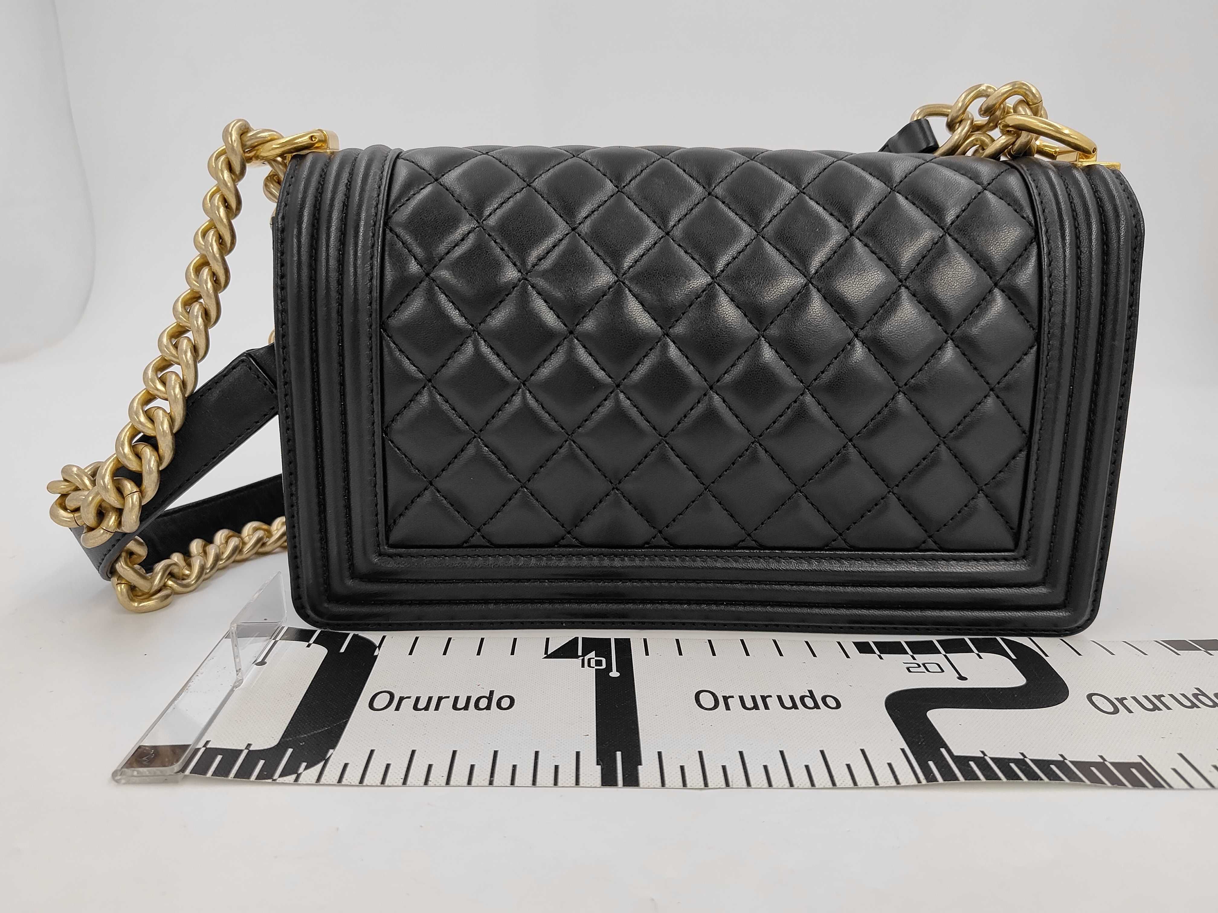 Boy Chanel 25 Lambskin Shoulder Bag — view 2