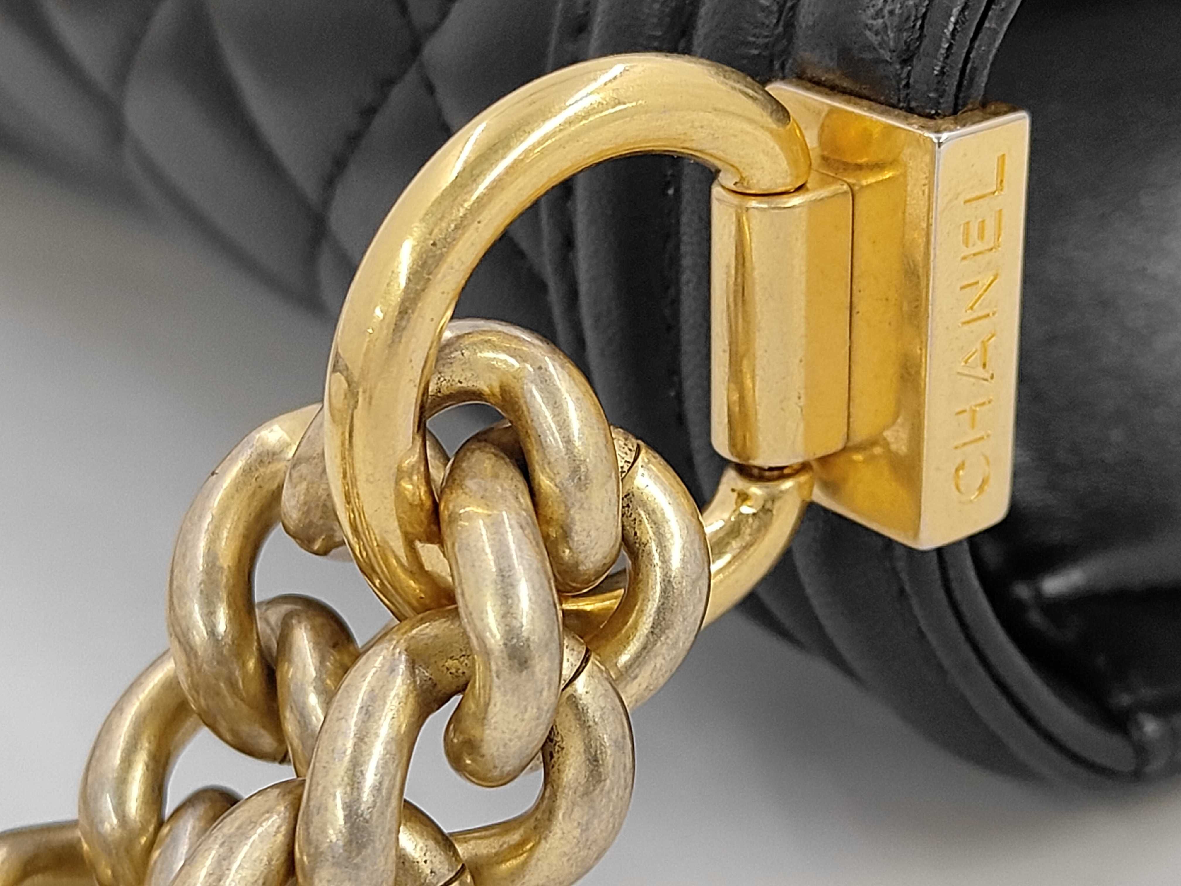 Boy Chanel 25 Lambskin Shoulder Bag — view 6