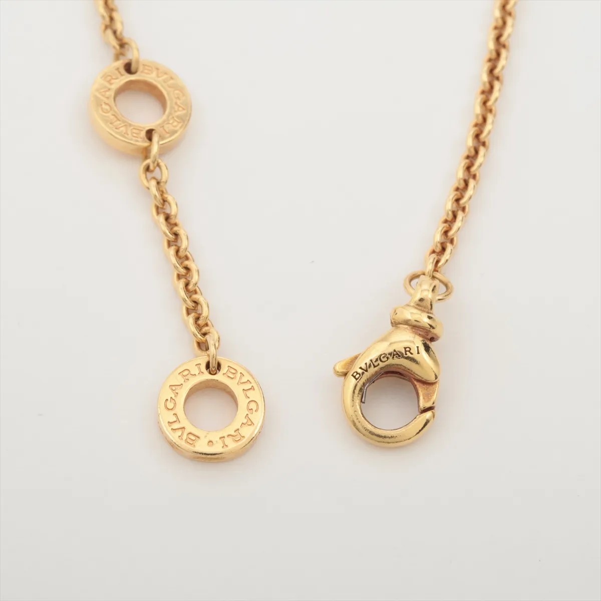 Bulgari B Zero One Element Bracelet 750(YG×PG×WG) 8.9g EMX133 Hole — view 4