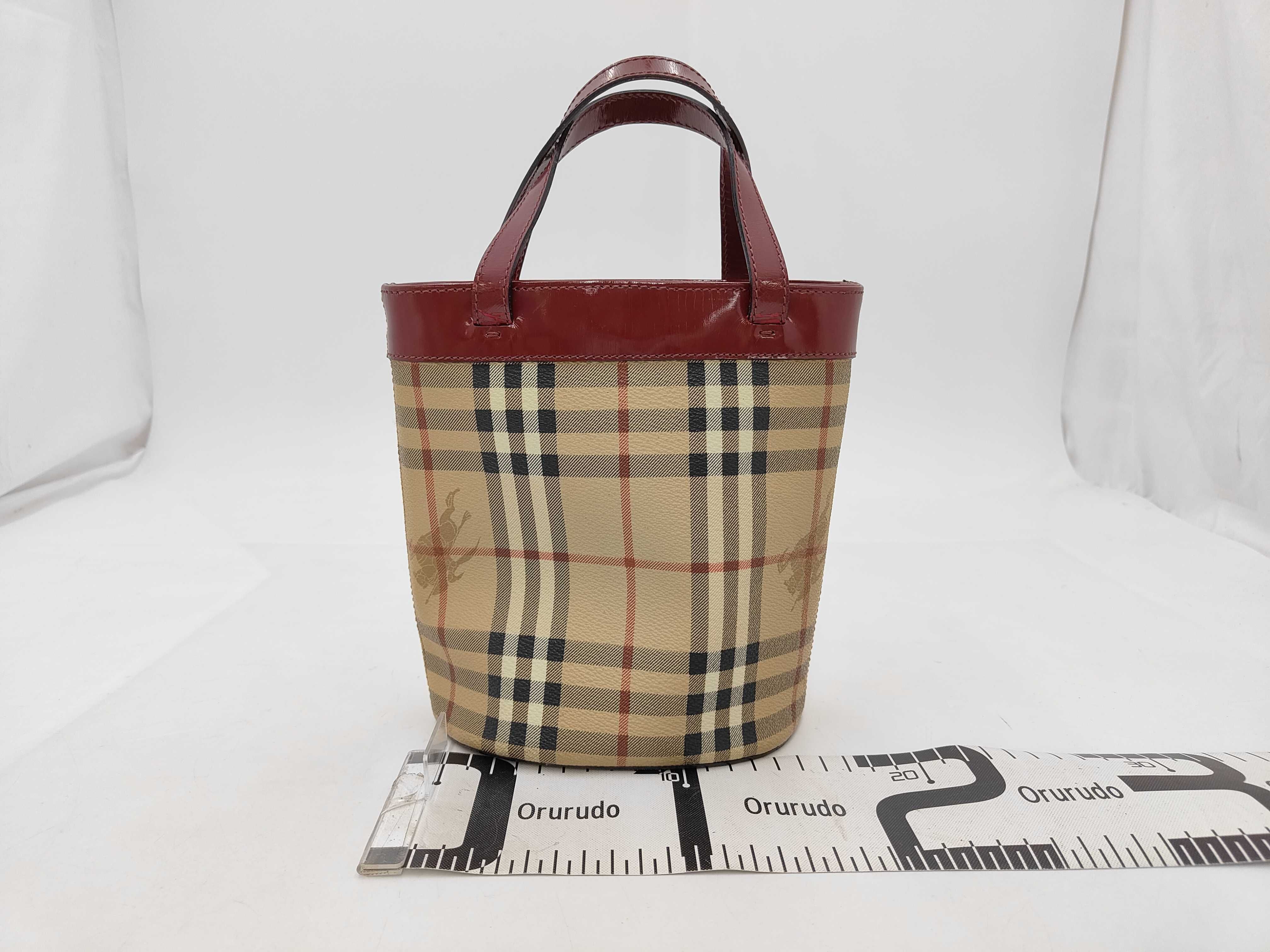 Nova Check Horse Logo Handbag — view 2