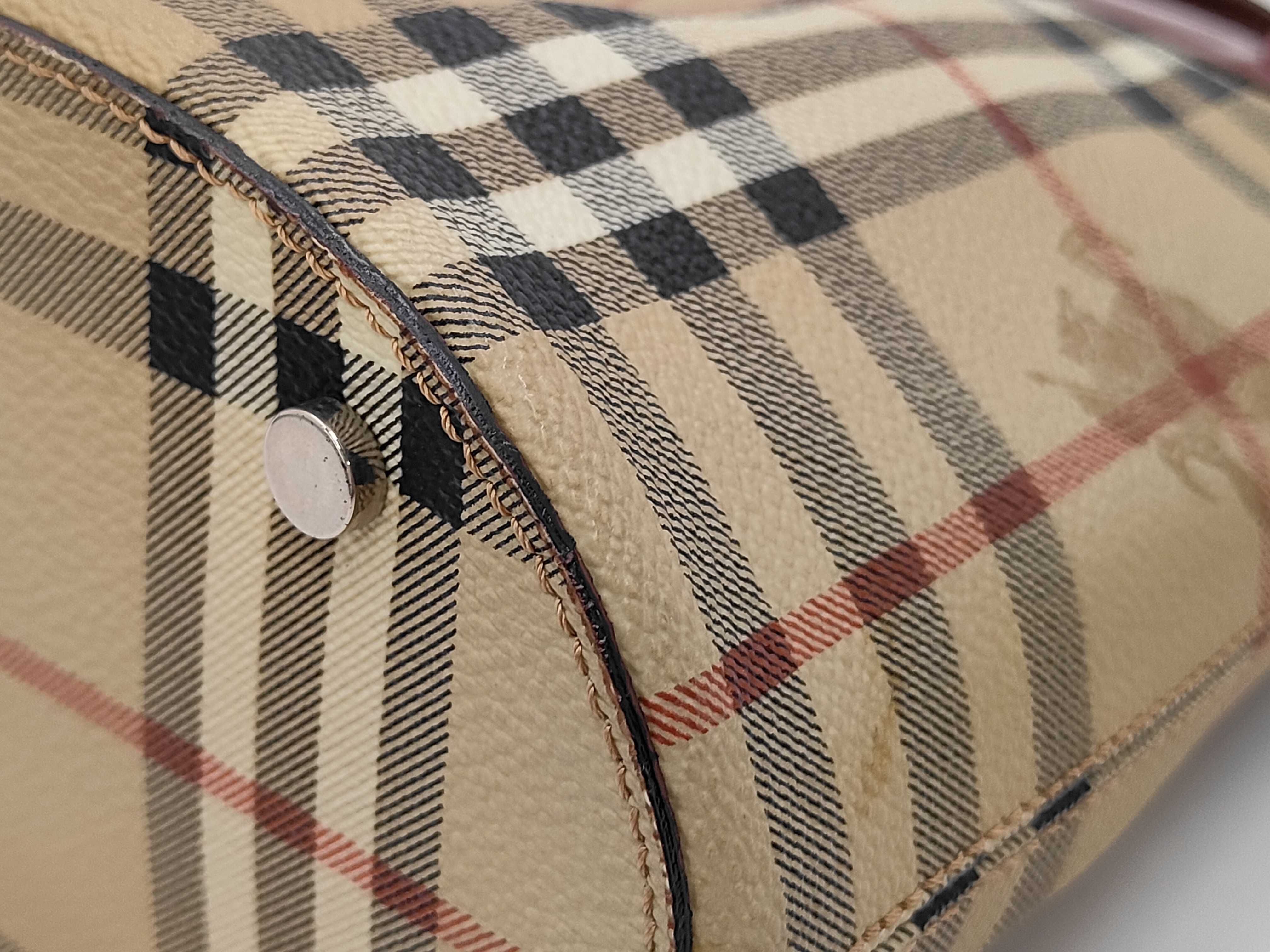 Nova Check Horse Logo Handbag — view 3
