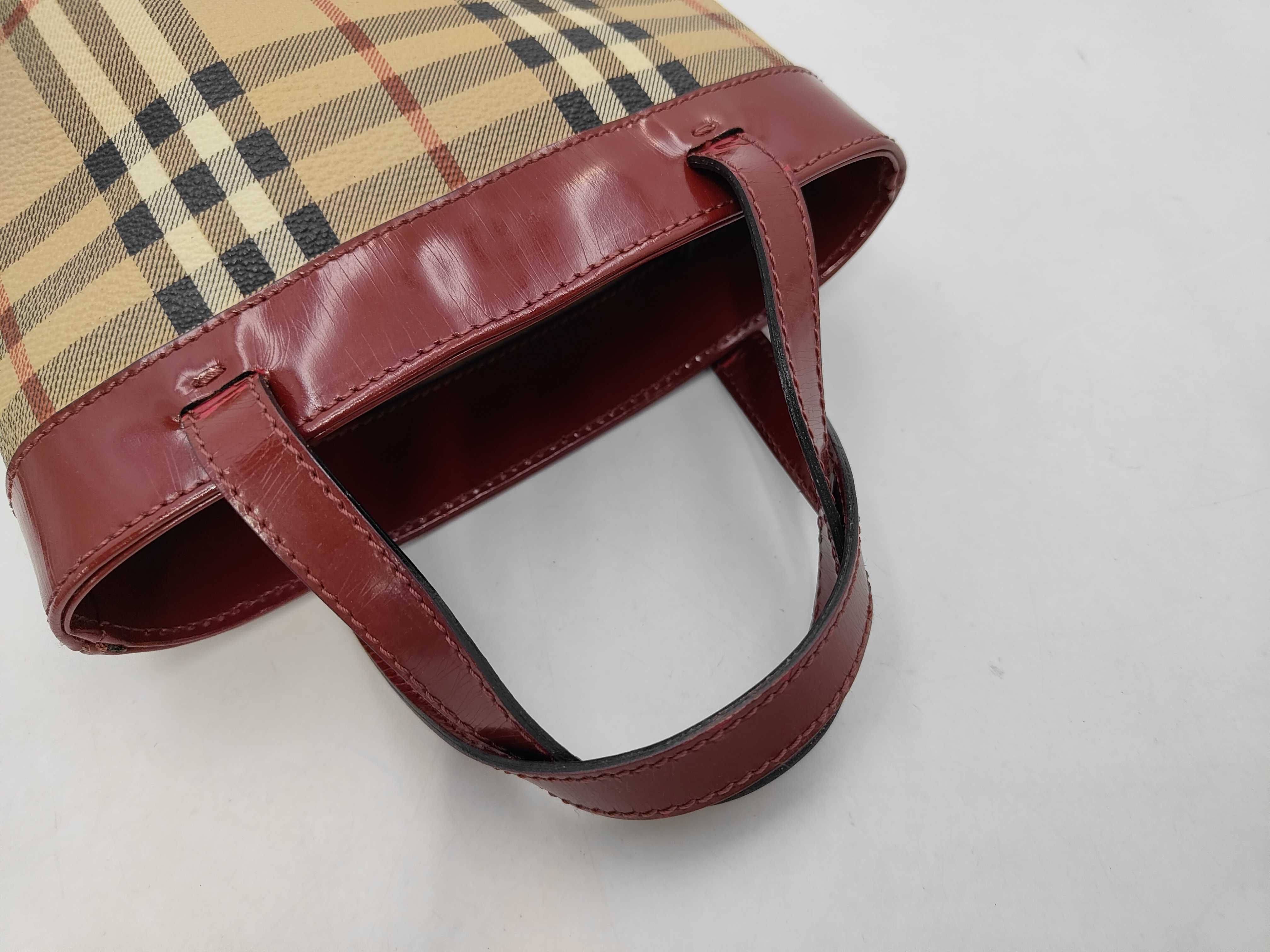 Nova Check Horse Logo Handbag — view 5