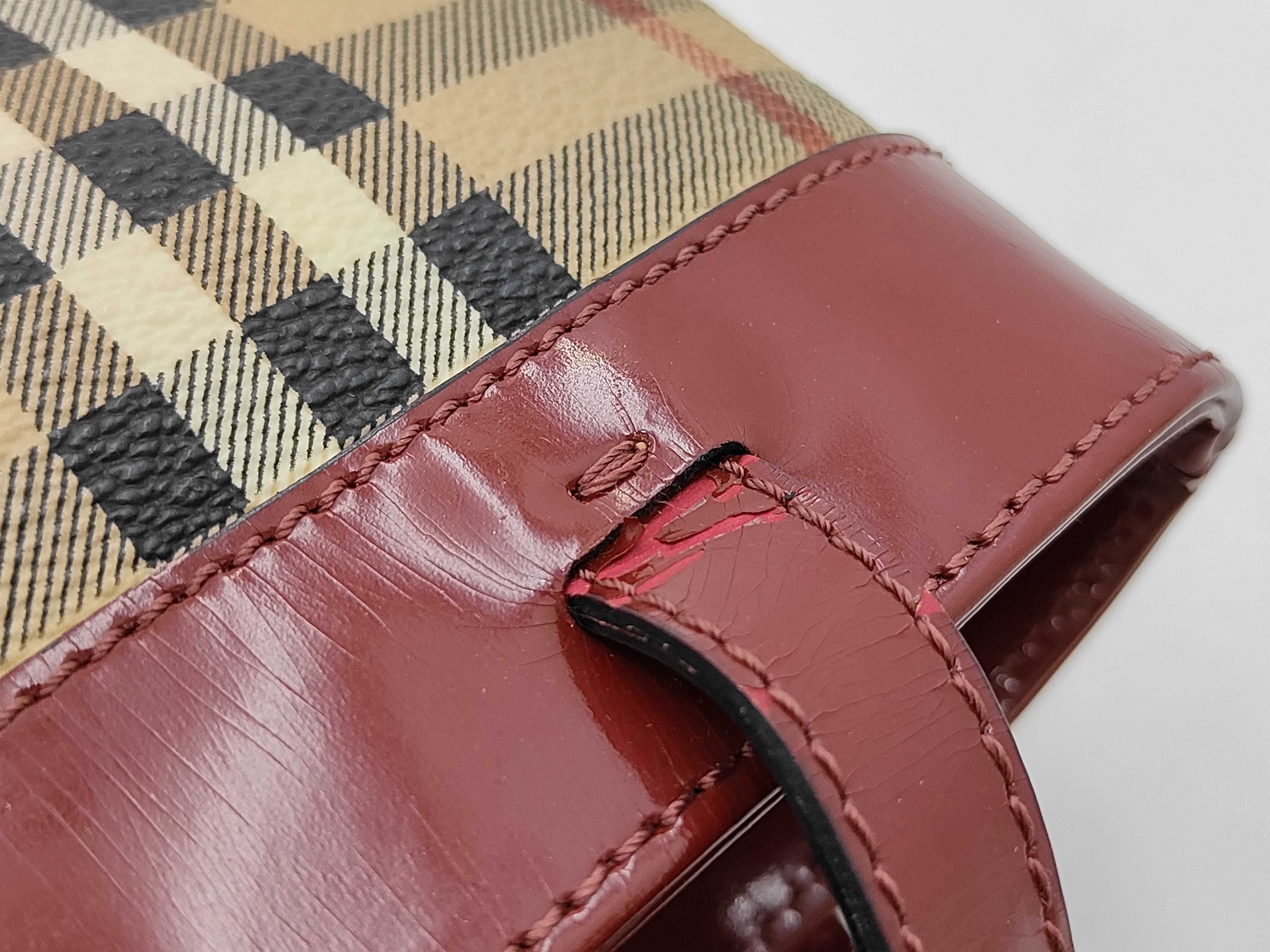 Nova Check Horse Logo Handbag — view 7