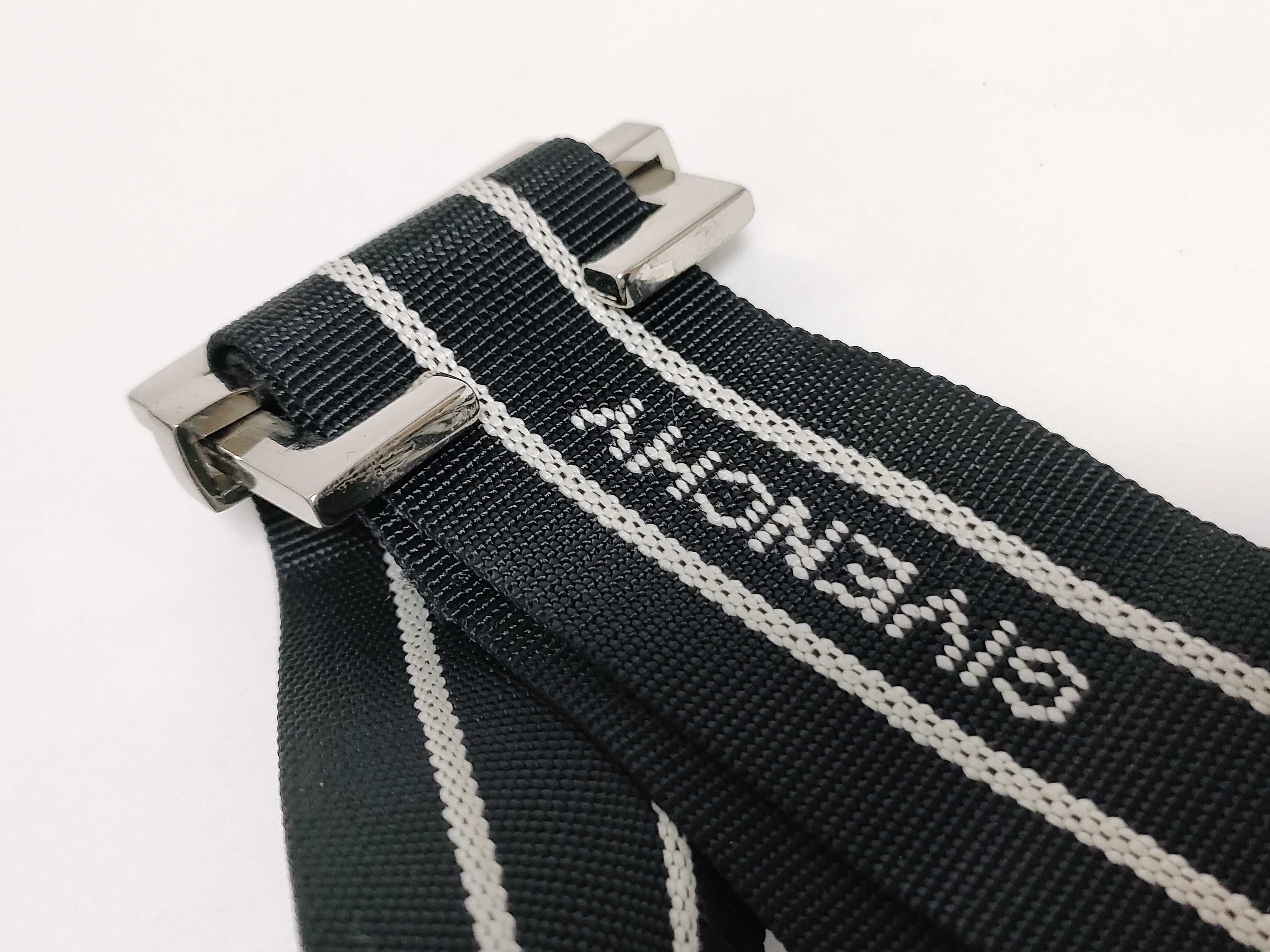 Logo Black Nylon Leather 2-Way Bag Shoulder Bag — view 14