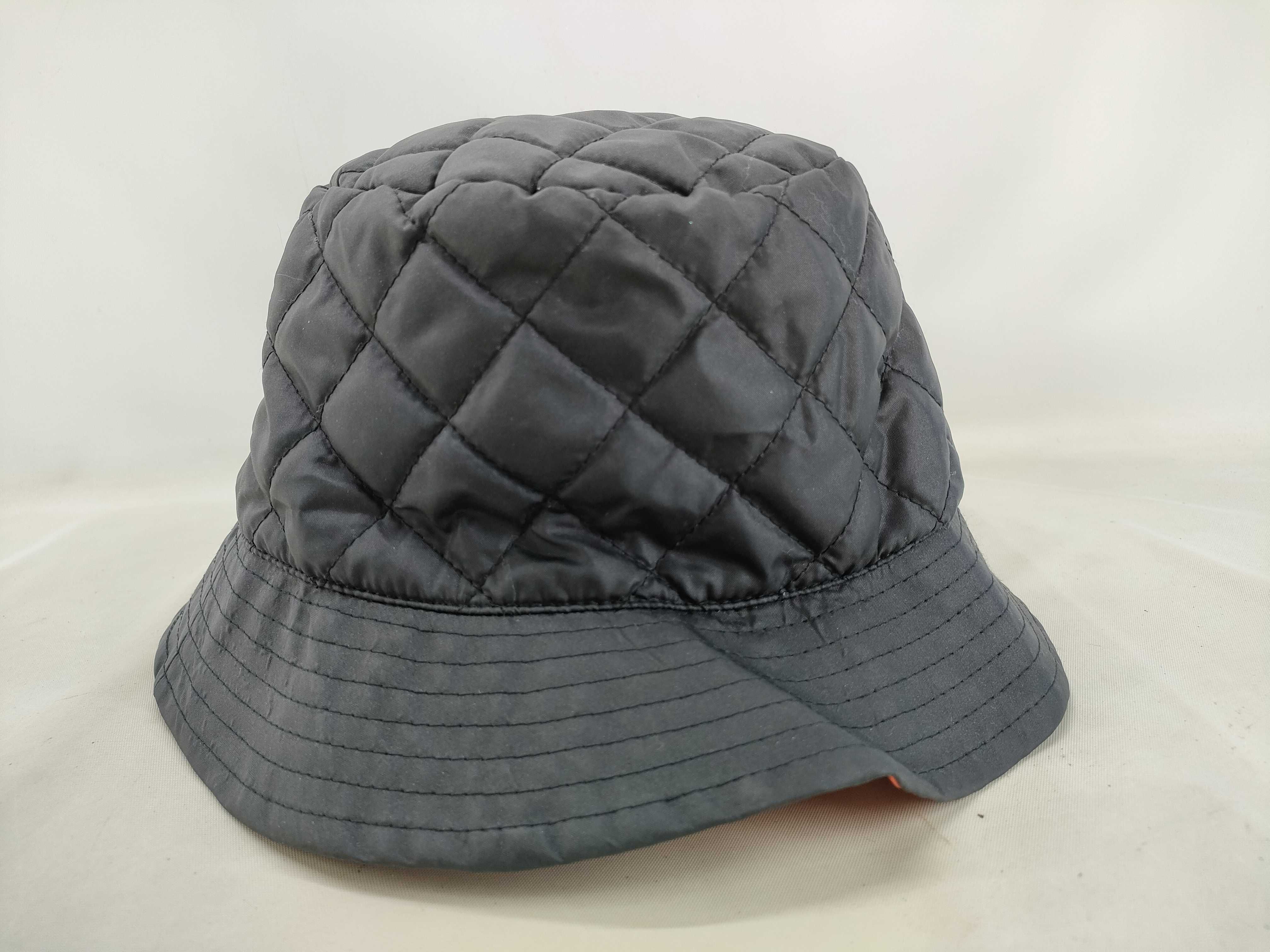 Logo Hat, Nylon Quilted, Black, Other Accessories — view 3