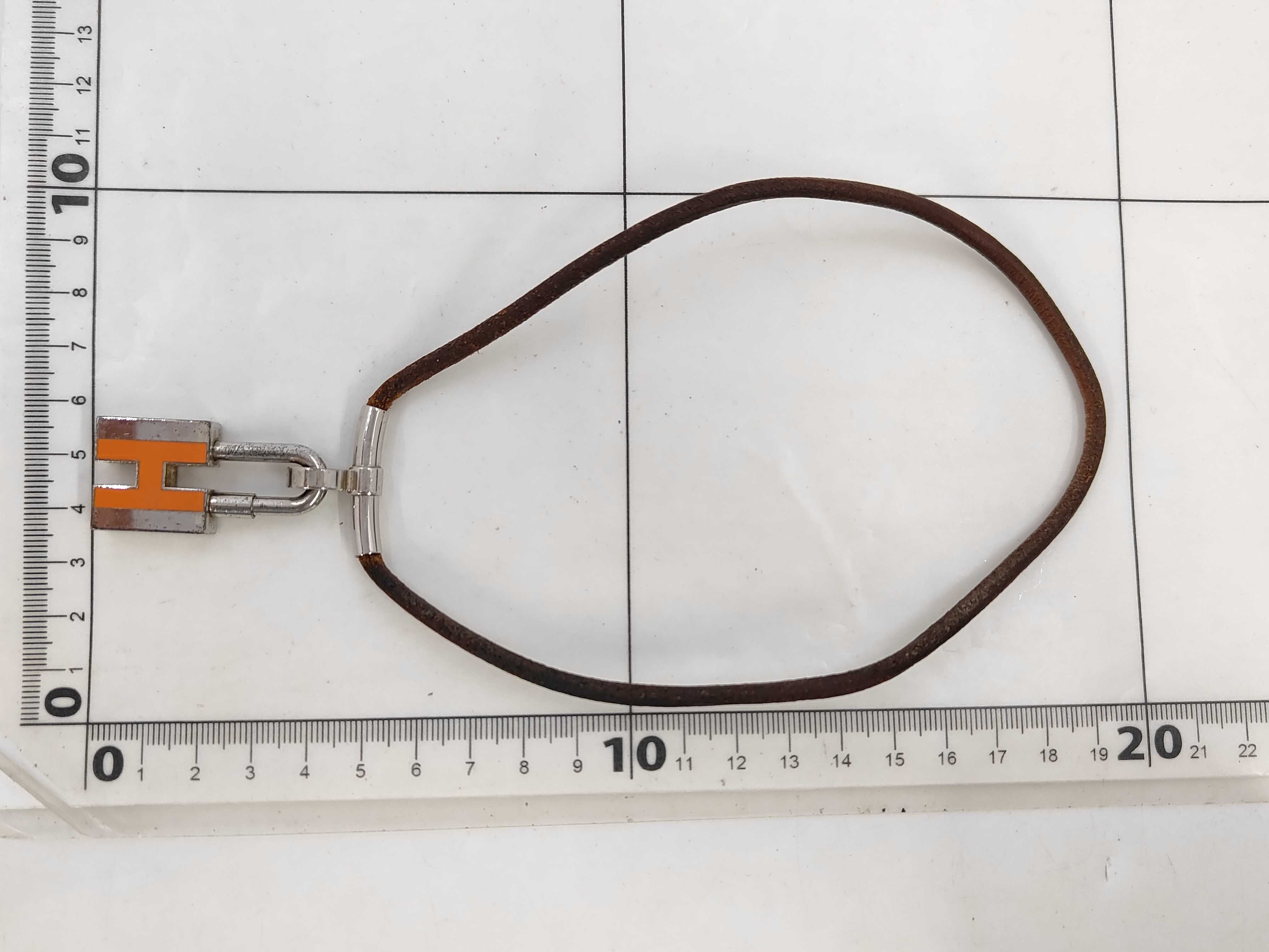 Kelly H-Cadena Orange x Silver NC Necklace — view 5