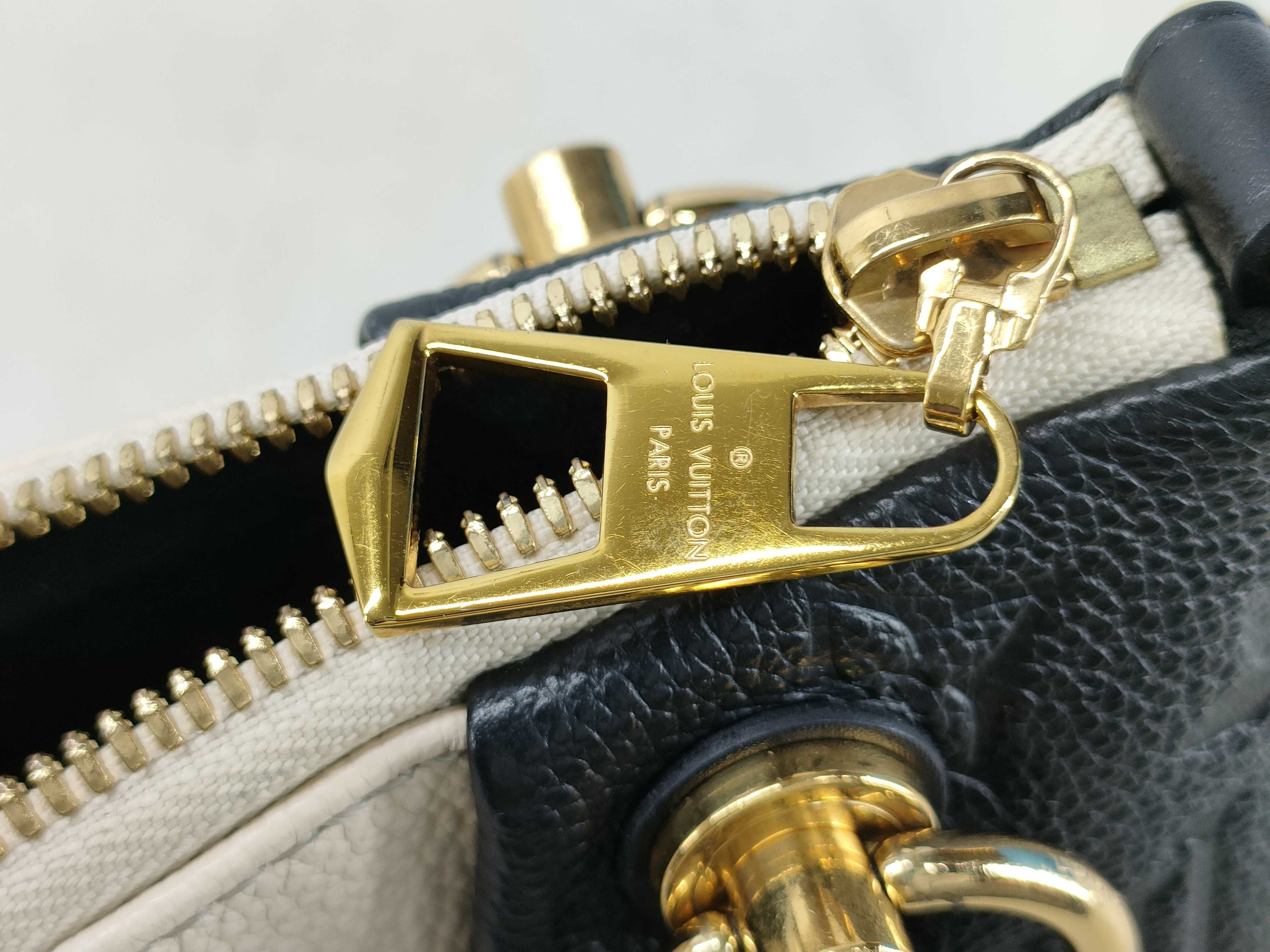 Monogram Empreinte LV Empreinte V Tote BB Black x White Handbag — view 15