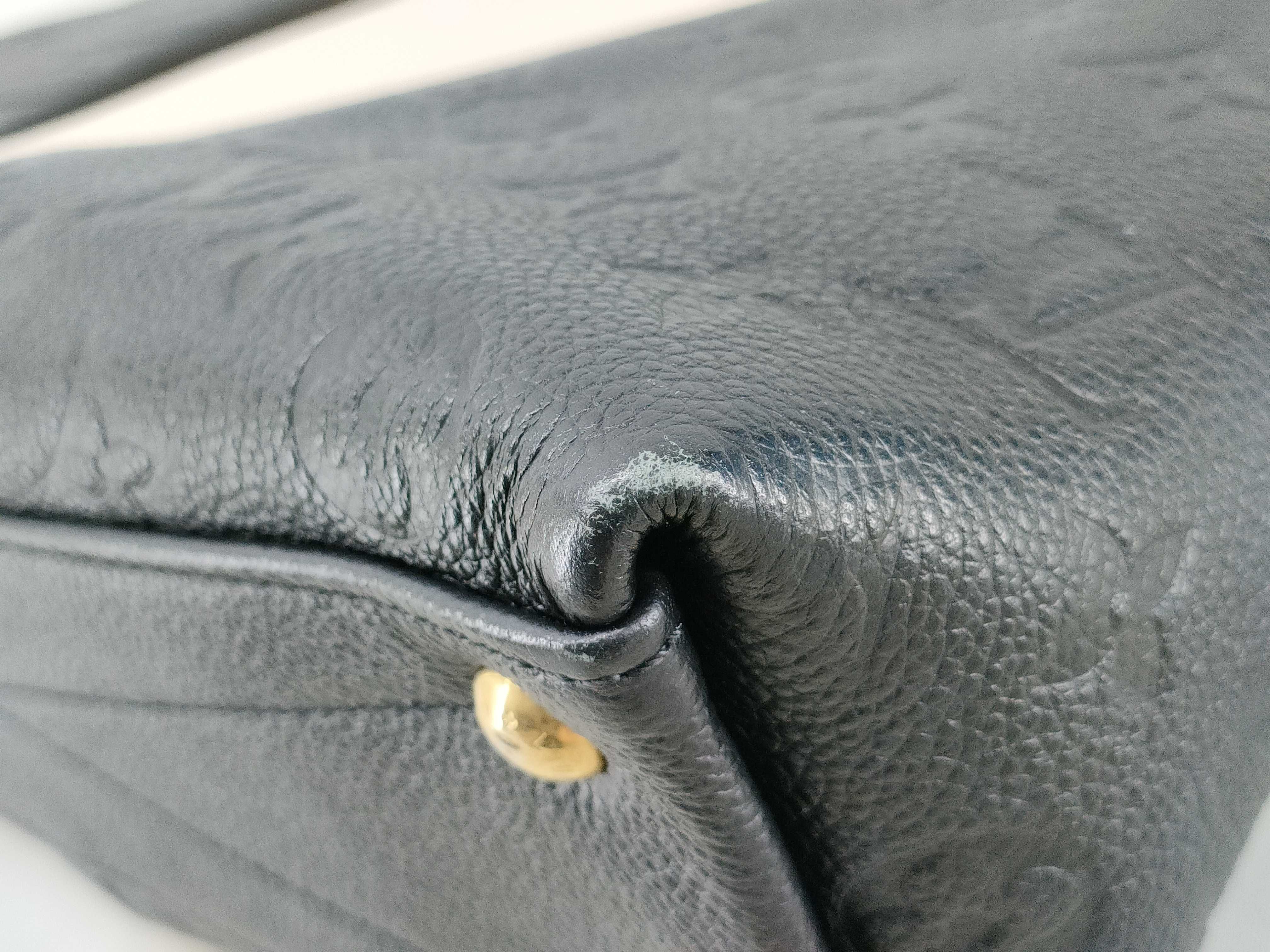 Monogram Empreinte LV Empreinte V Tote BB Black x White Handbag — view 4