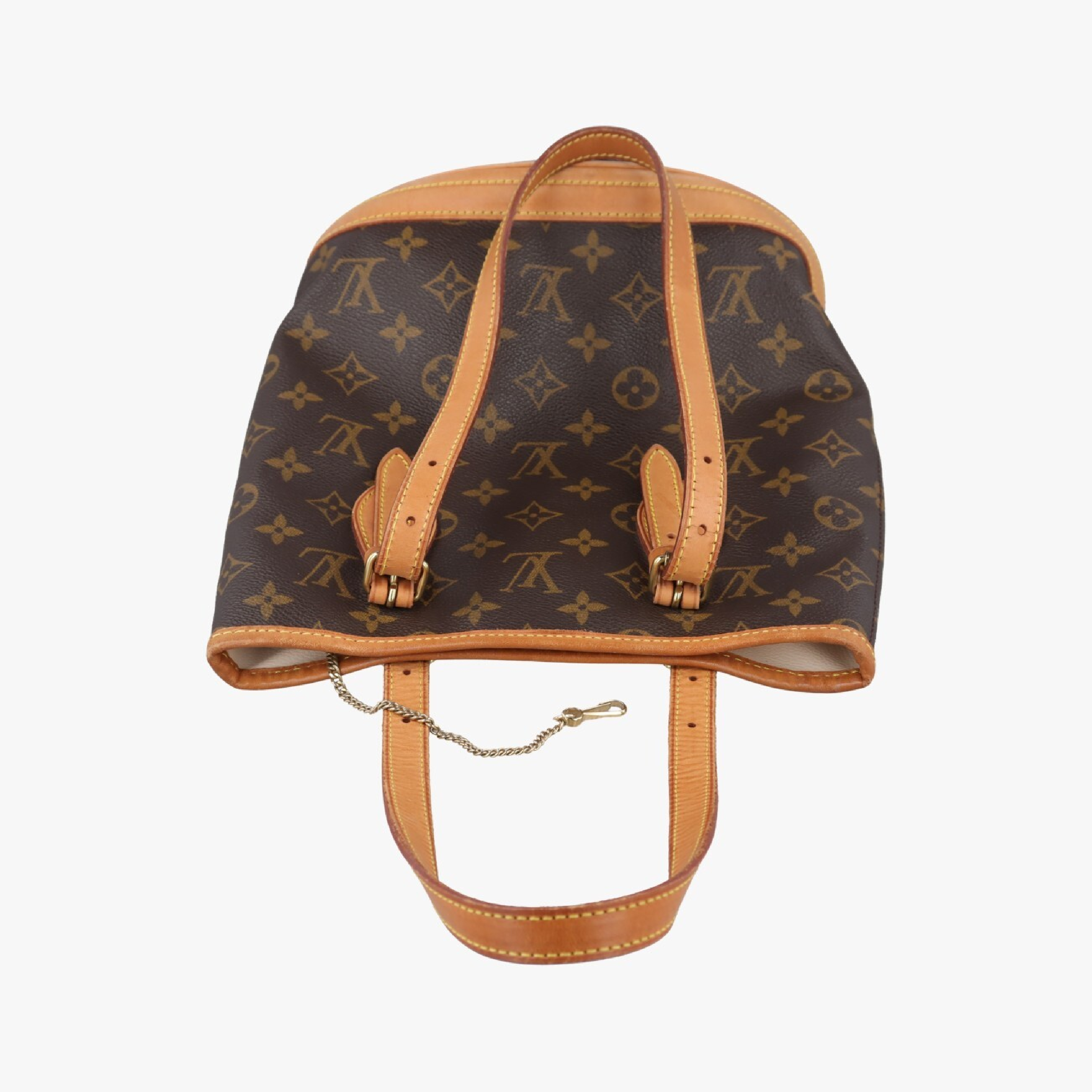 Bucket PM Monogram/Brown Monogram Canvas M42238 AR0959 Handbag — view 5