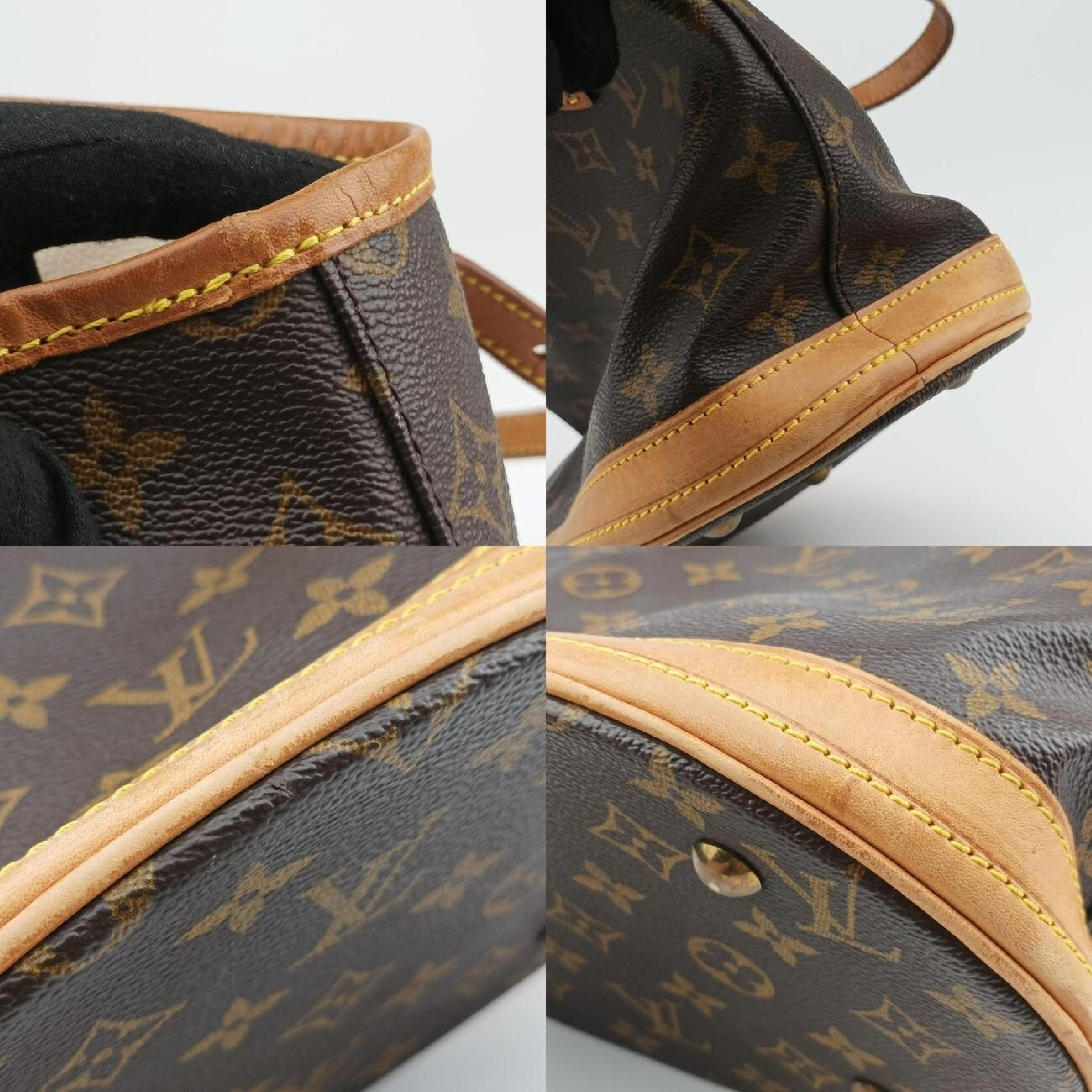 Bucket PM Monogram/Brown Monogram Canvas M42238 AR0959 Handbag — view 9