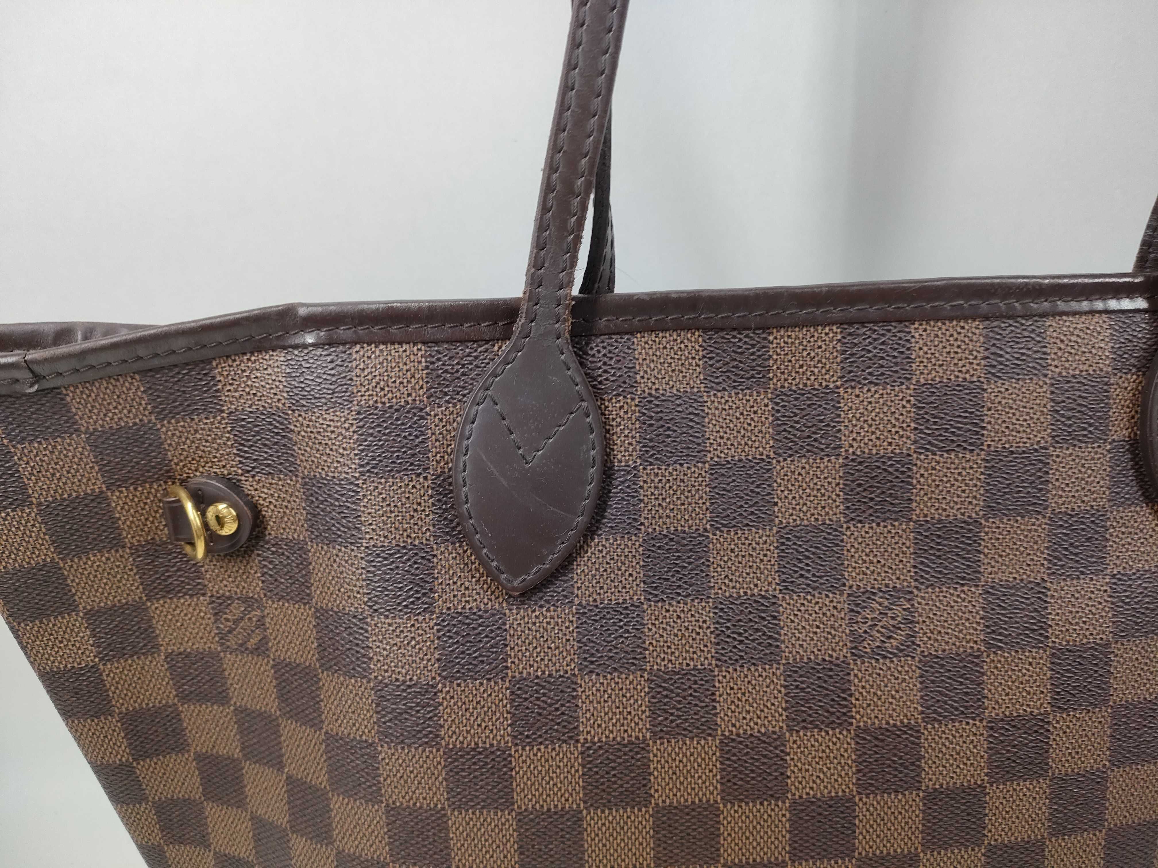 Damier N41358 Neverfull MM Tote Bag — view 3