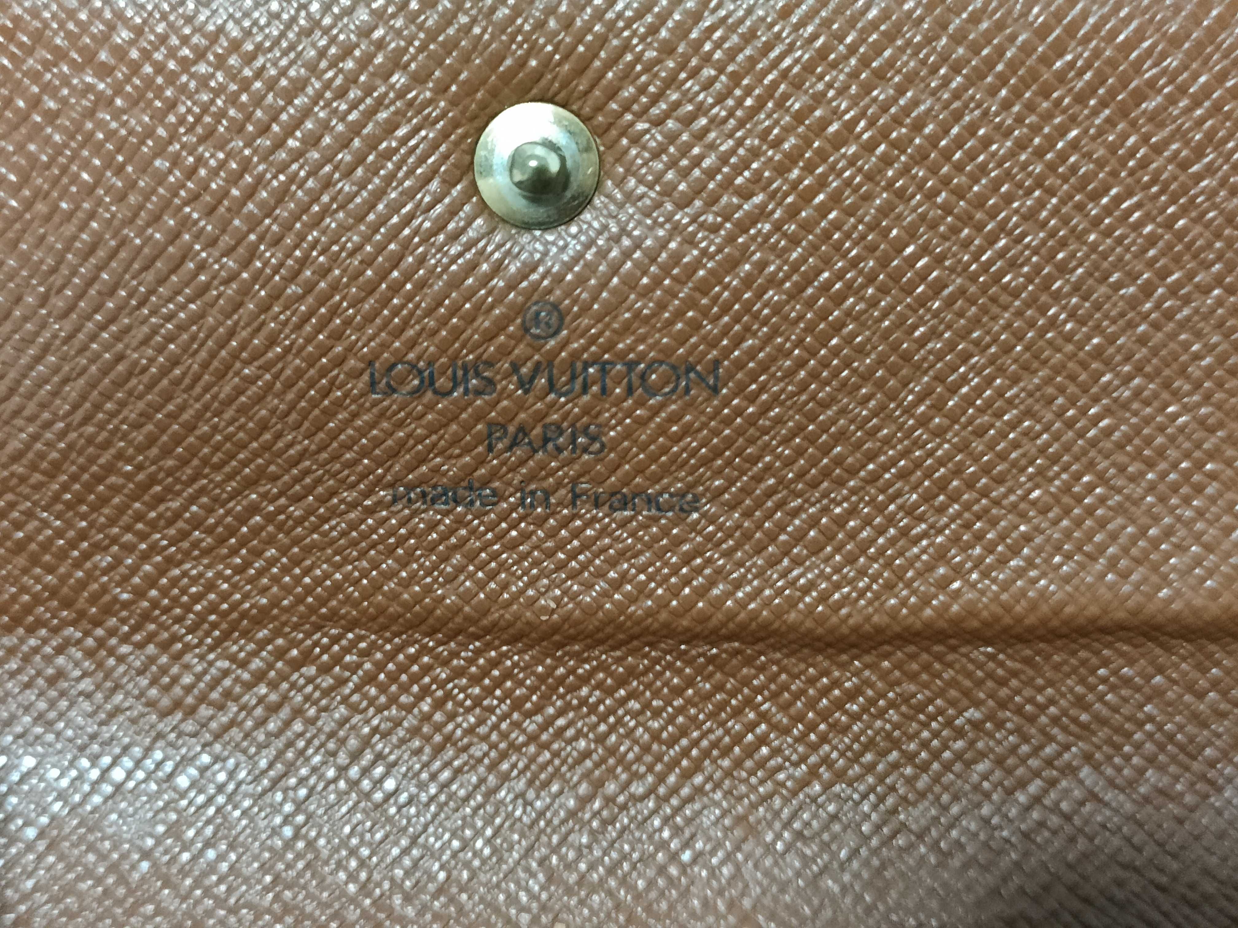 Monogram Portefeuille Sarah Wallet — view 8