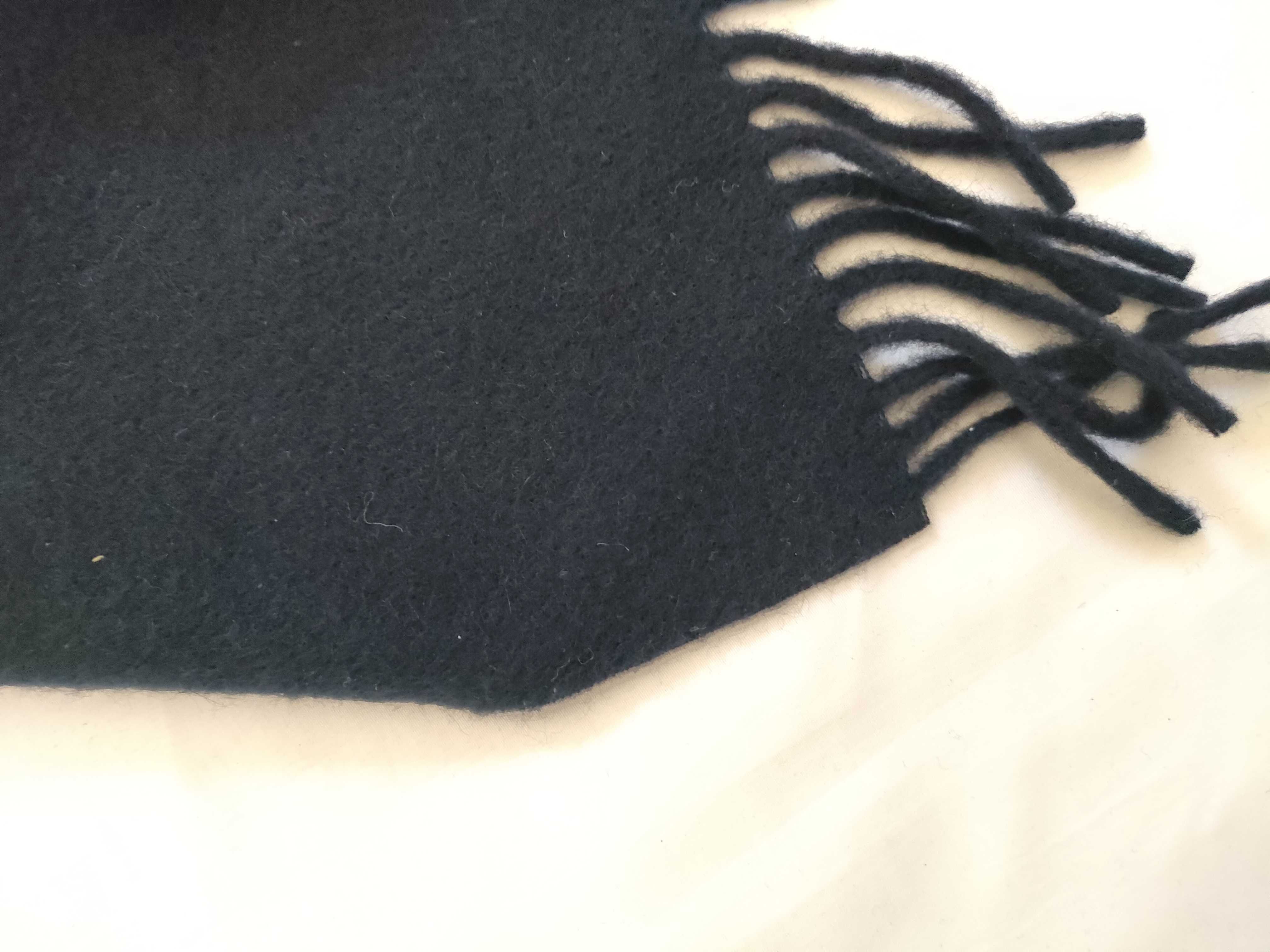 scarf, navy cashmere, other accessories. — view 8