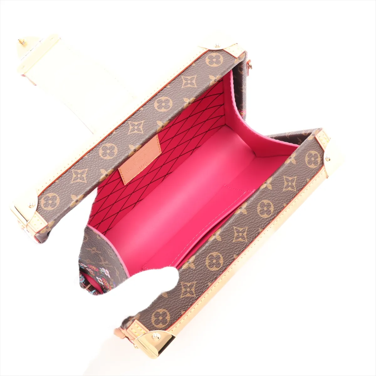 [Individually packaged] Louis Vuitton x Takashi Murakami Monogram Petite Malle M13667 Brown (RFID detected) — view 6