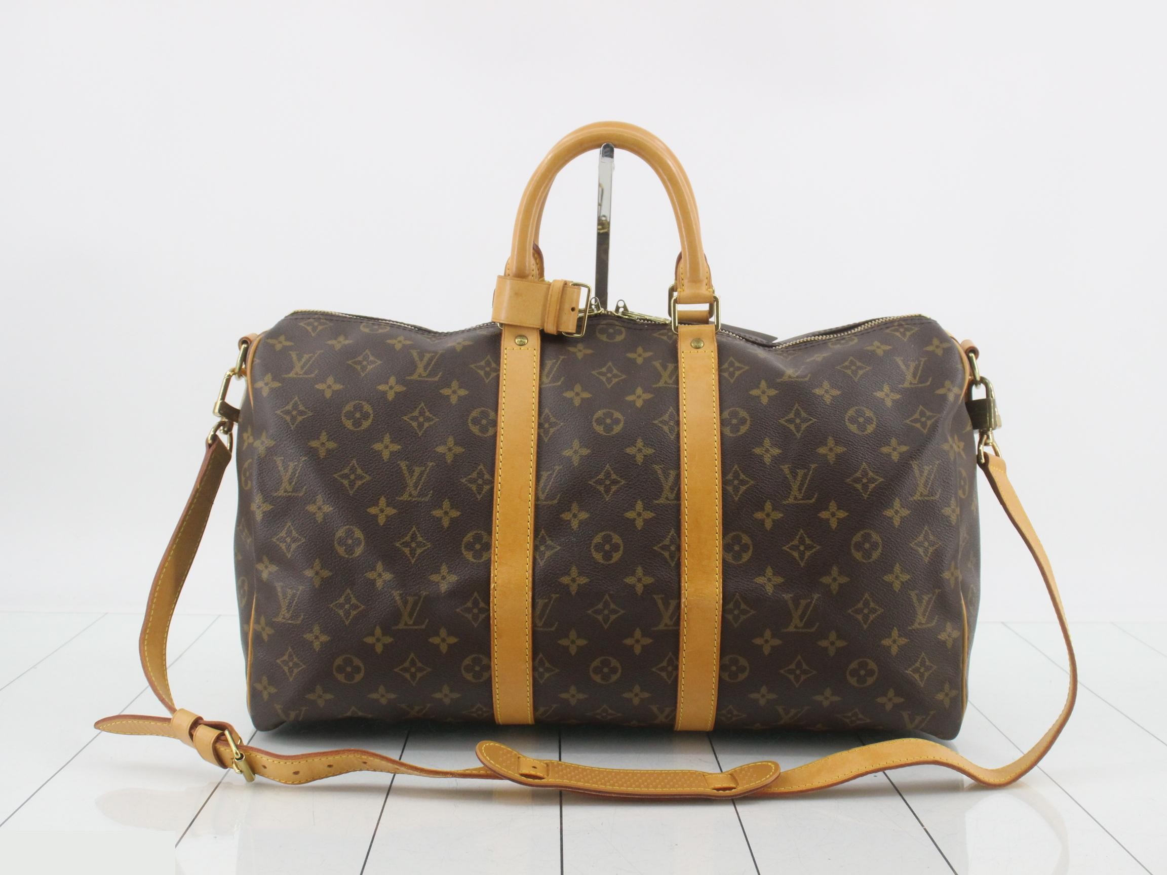 Keepall Bandoulière Monogram Boston Bag/Shoulder Bag (2-way)