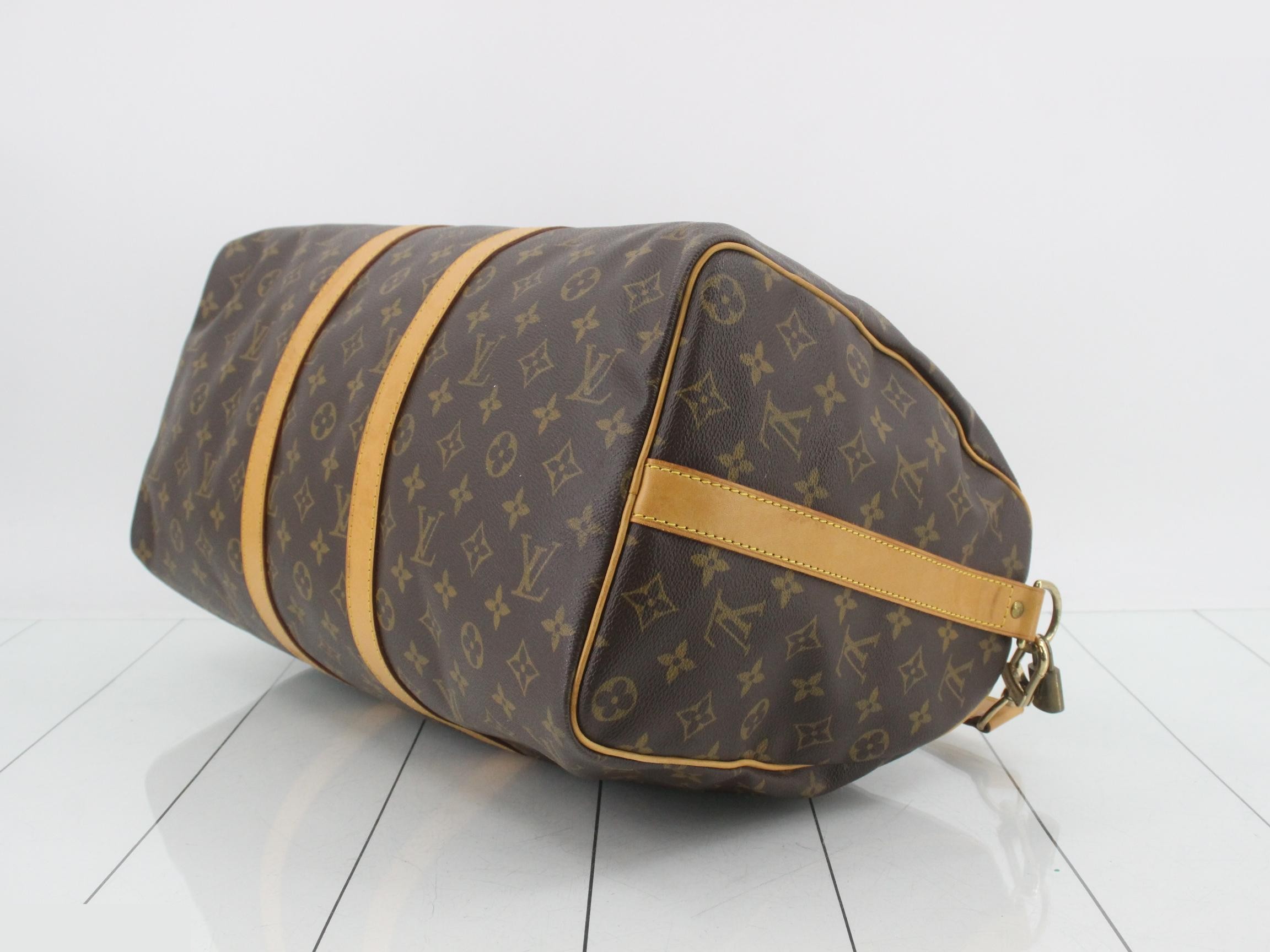 Keepall Bandoulière Monogram Boston Bag/Shoulder Bag (2-way) — view 6