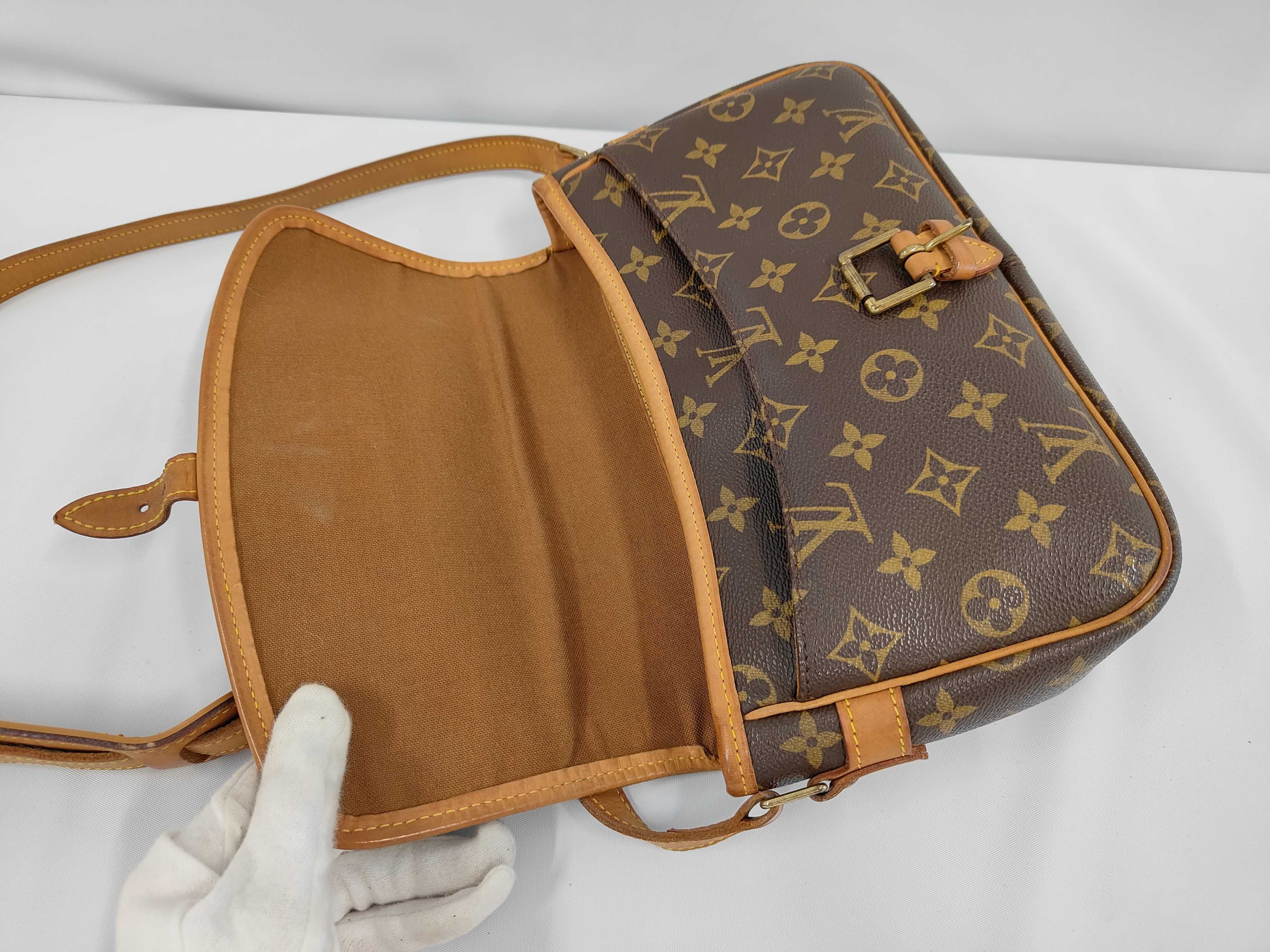 Sologne Monogram Shoulder Bag — view 7