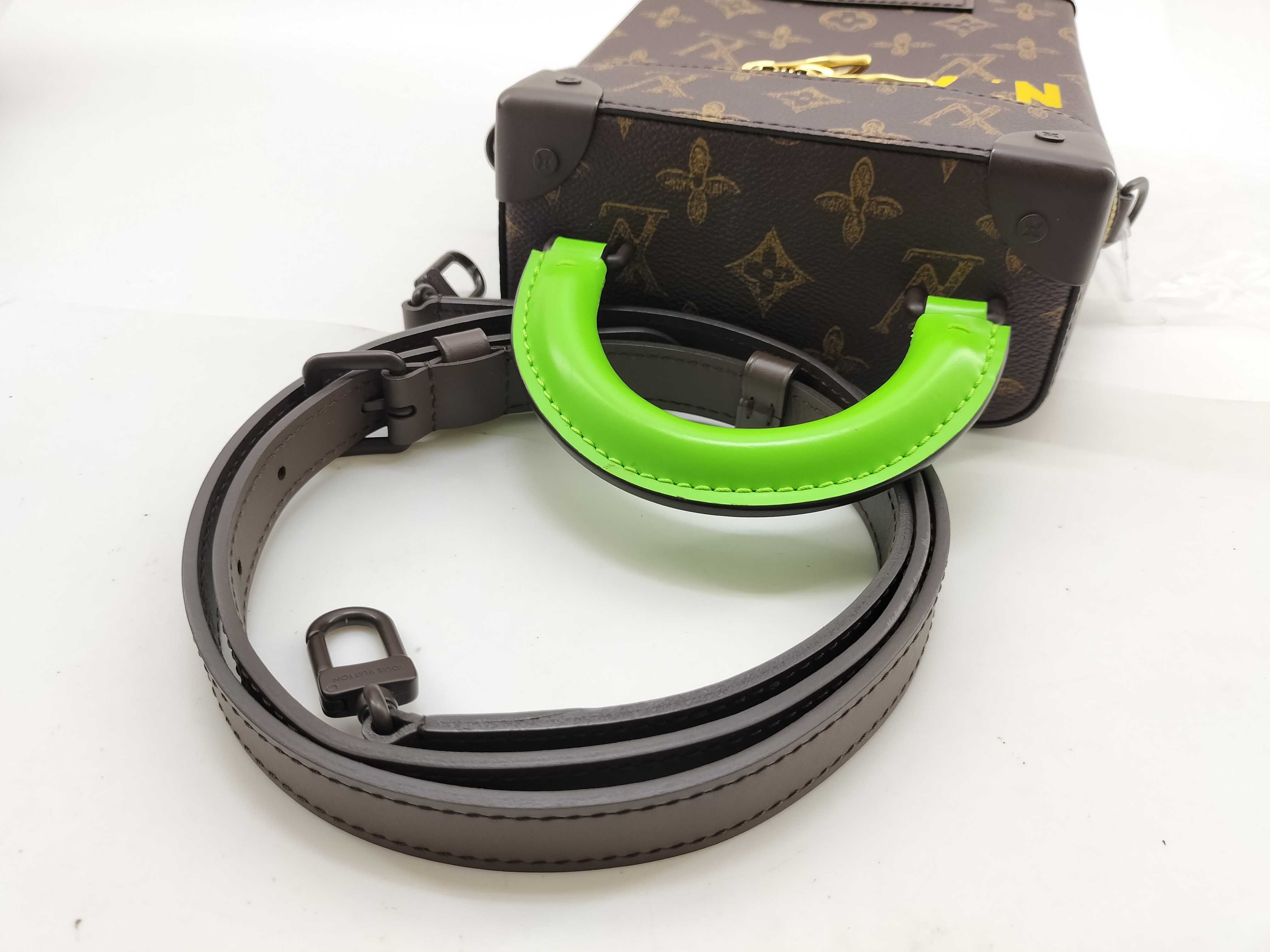 Monogram LV Monogram Vertical Box Trunk M59664 (with IC chip) Strap Bag — view 11