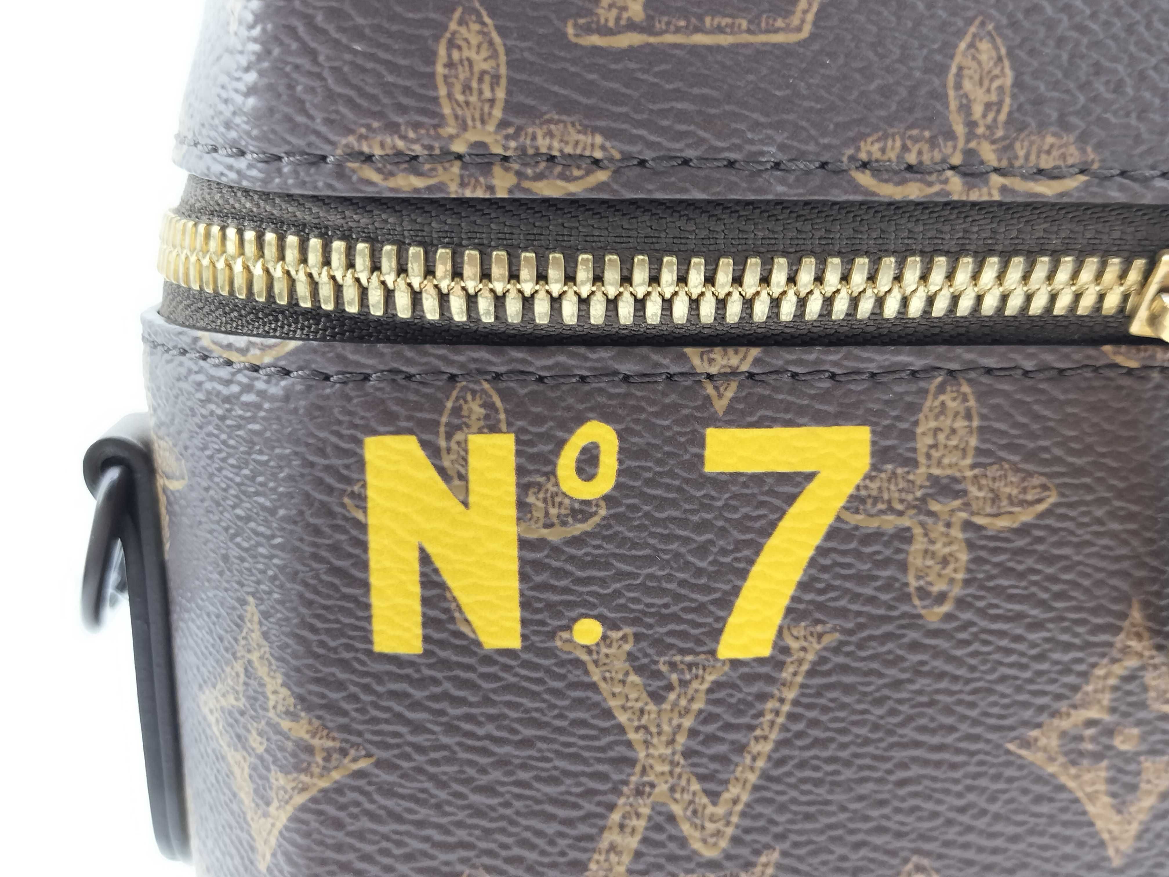 Monogram LV Monogram Vertical Box Trunk M59664 (with IC chip) Strap Bag — view 7
