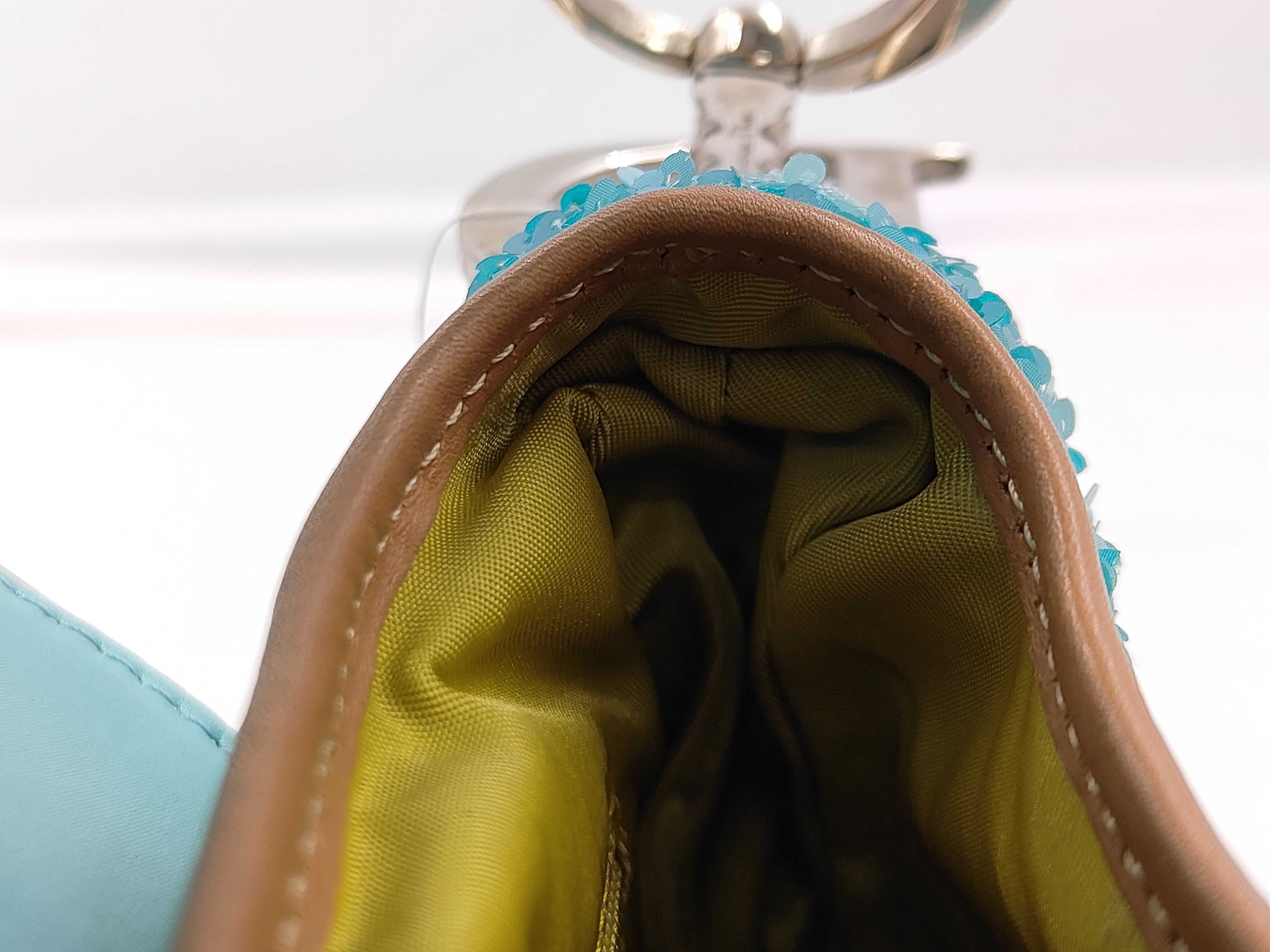 shoulder bag, saddle sequin handbag — view 9
