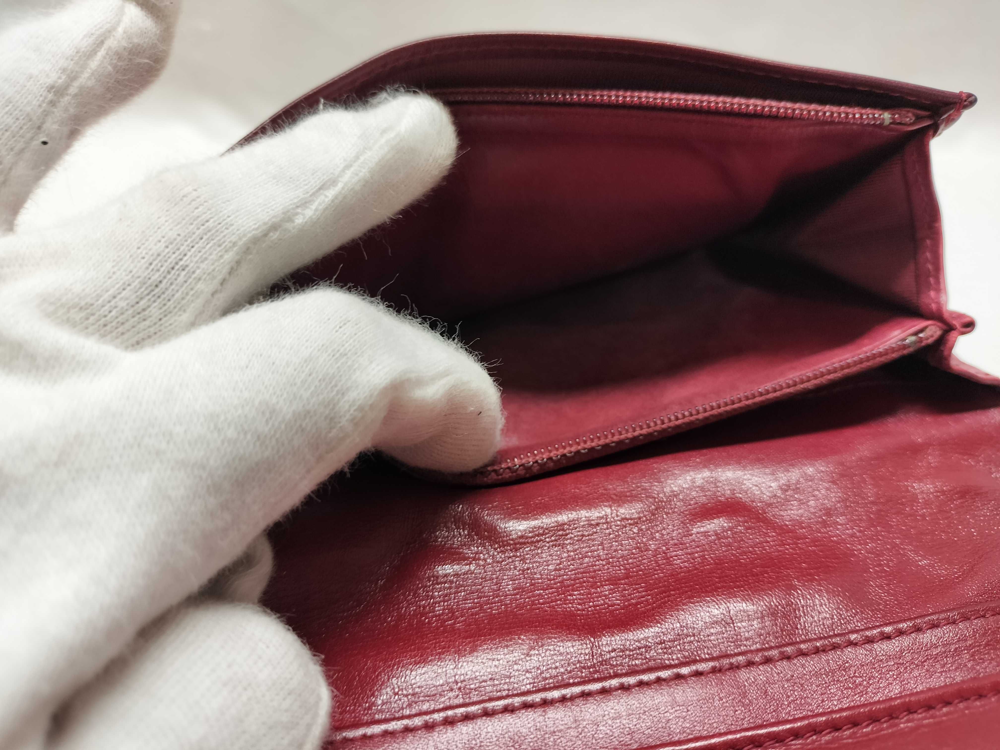 Lambskin Ultra Stitch Folding Wallet — view 14