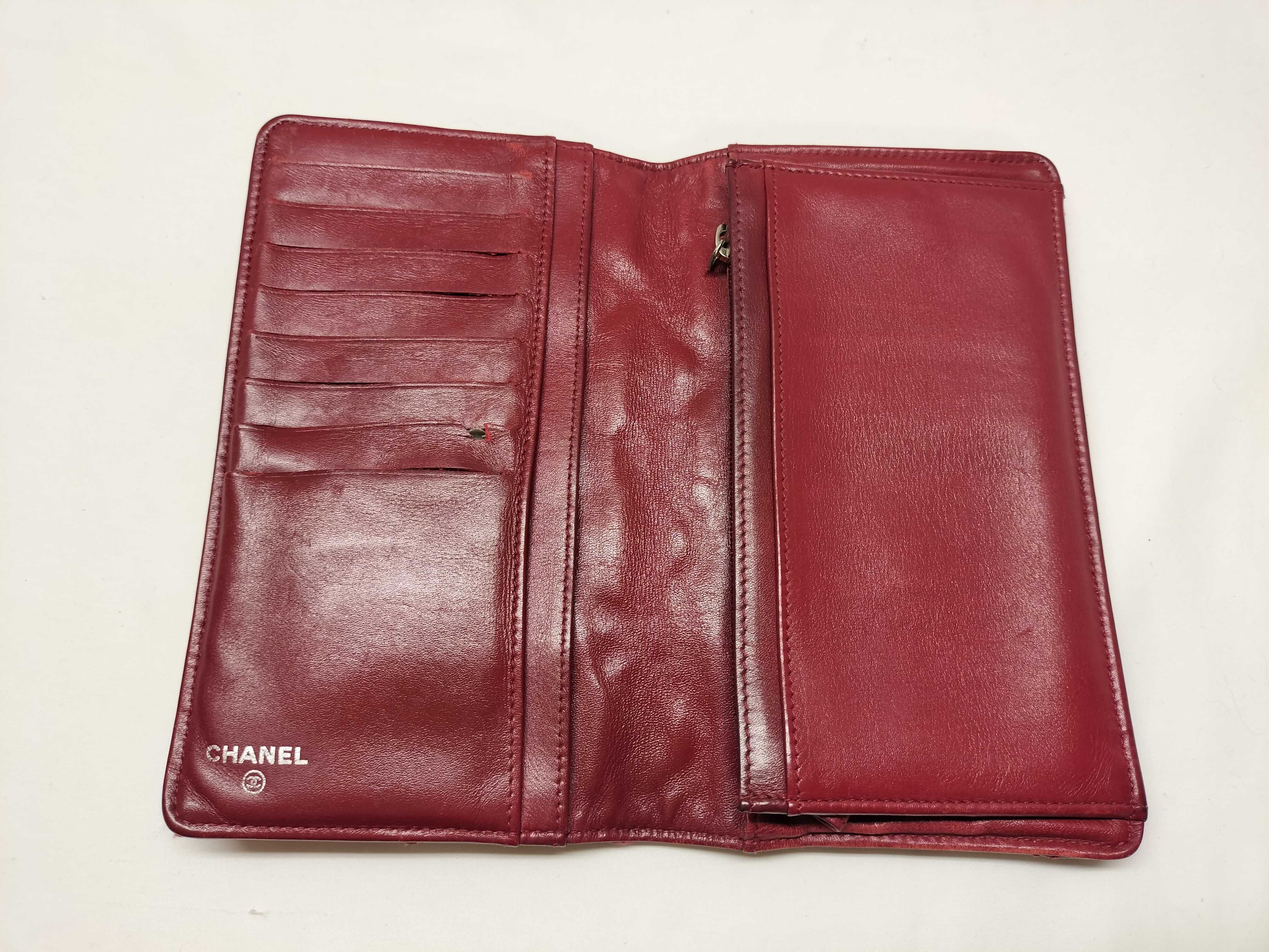 Lambskin Ultra Stitch Folding Wallet — view 8