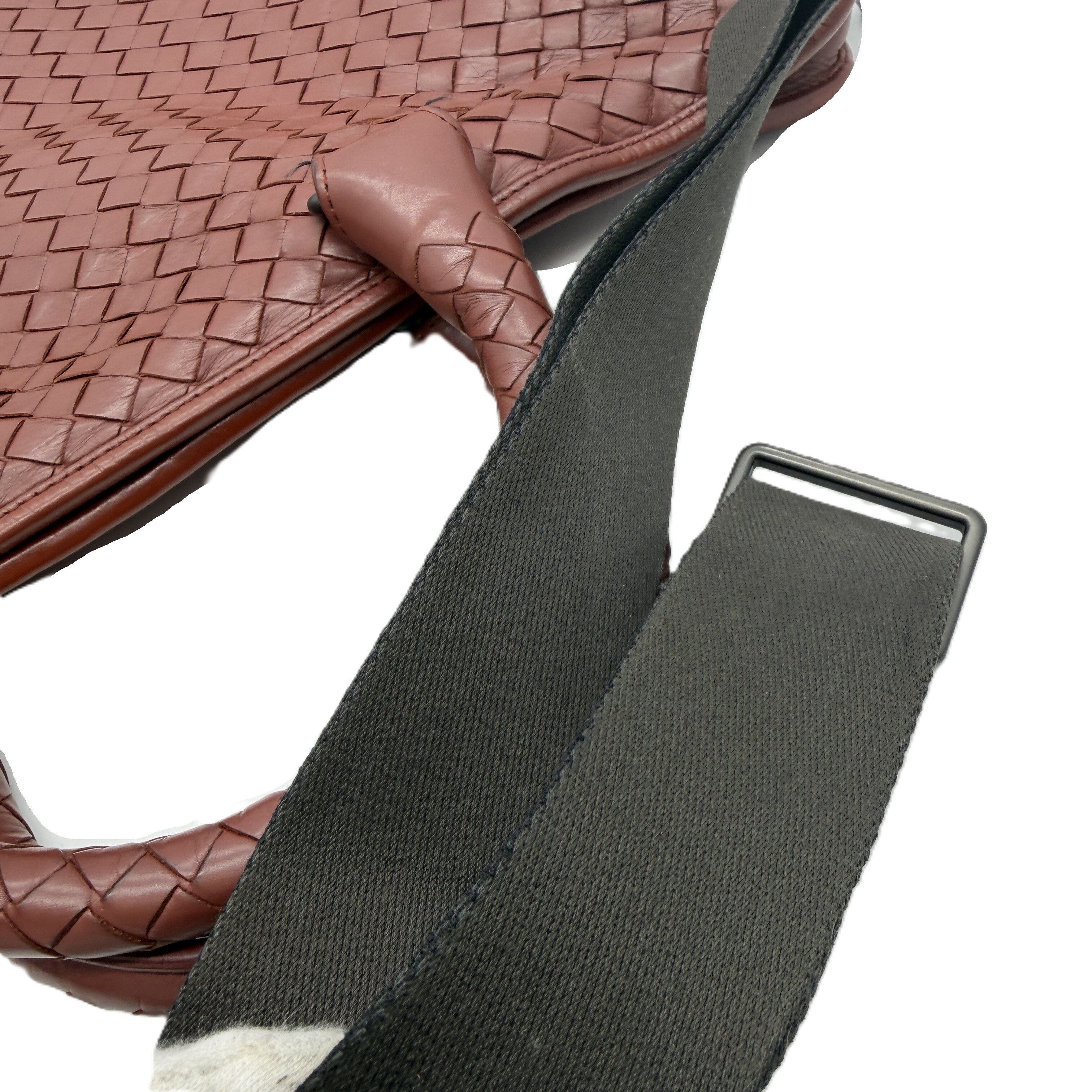 Intrecciato Leather Handbag — view 11