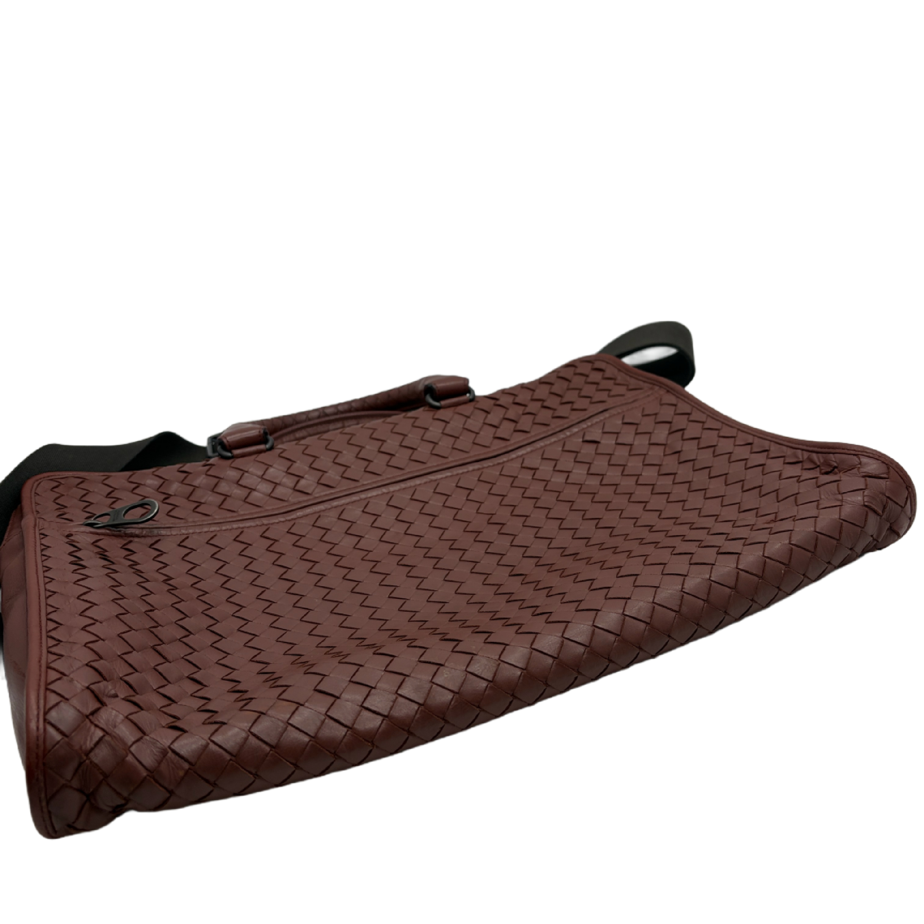 Intrecciato Leather Handbag — view 5