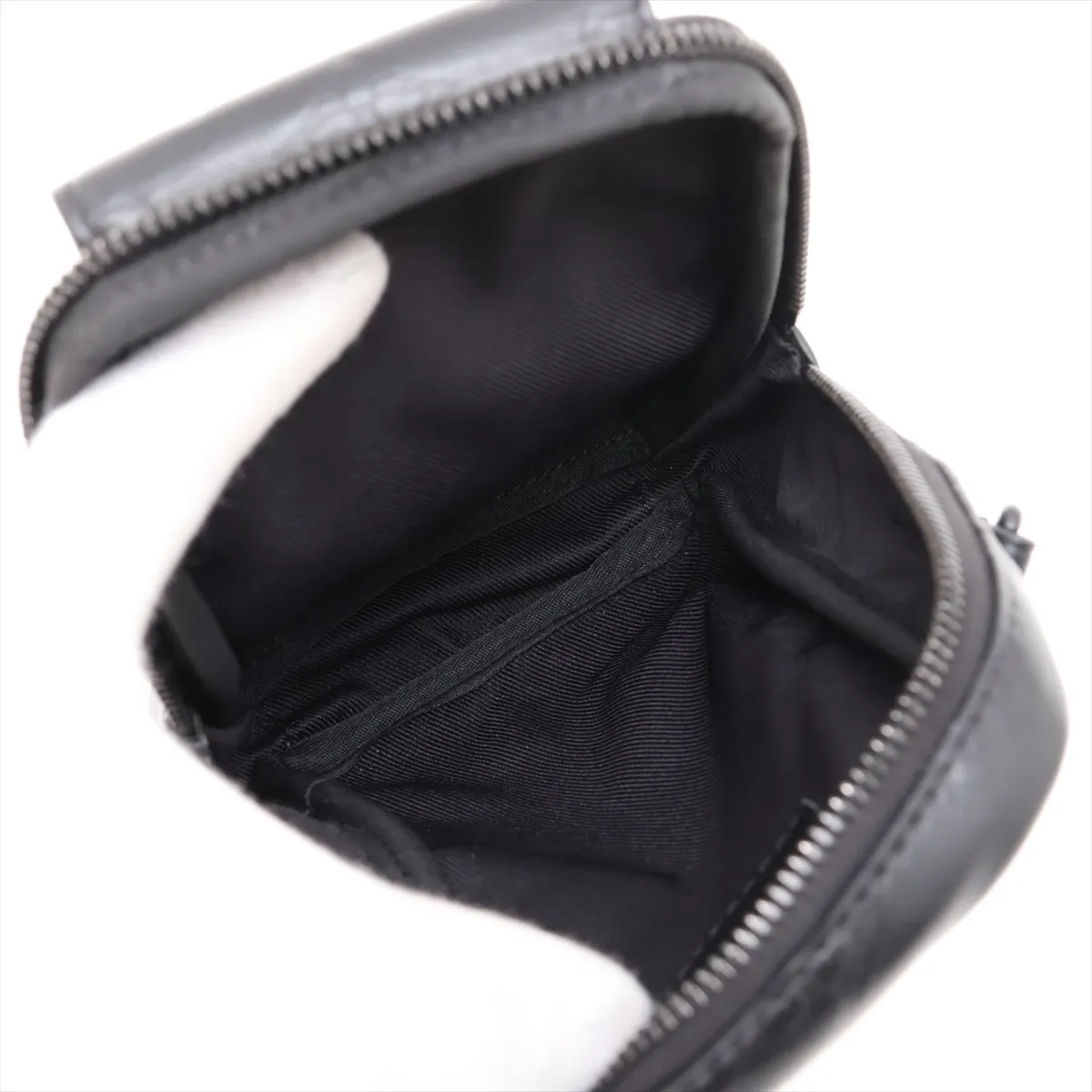 Monogram Shadow Double Phone Pouch M81323 Black (RFID detected) — view 6