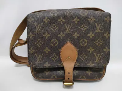 Monogram LV Cartouchiere 873 SI Shoulder Bag