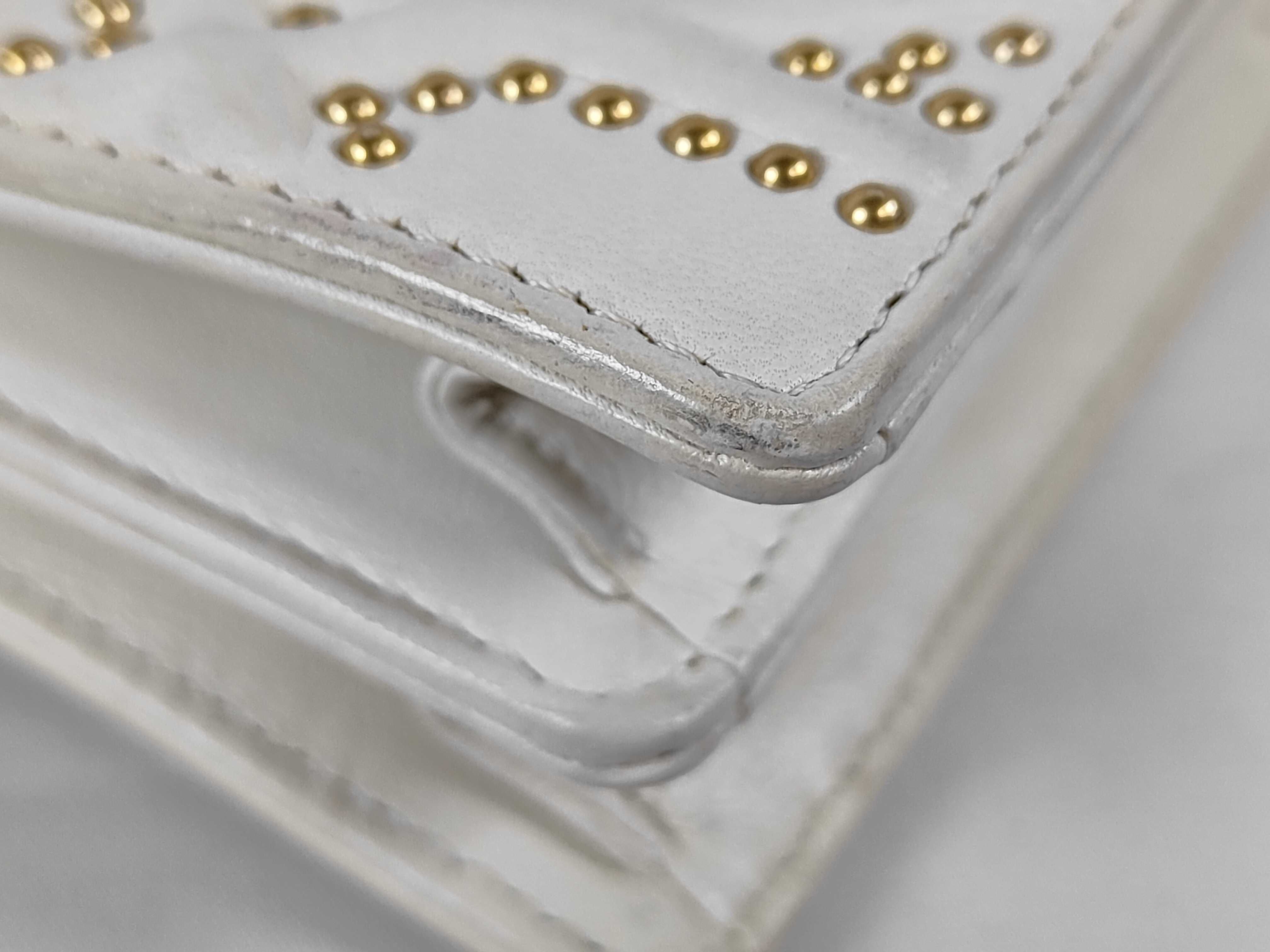 Diorama Studded Leather Chain Shoulder Bag — view 6
