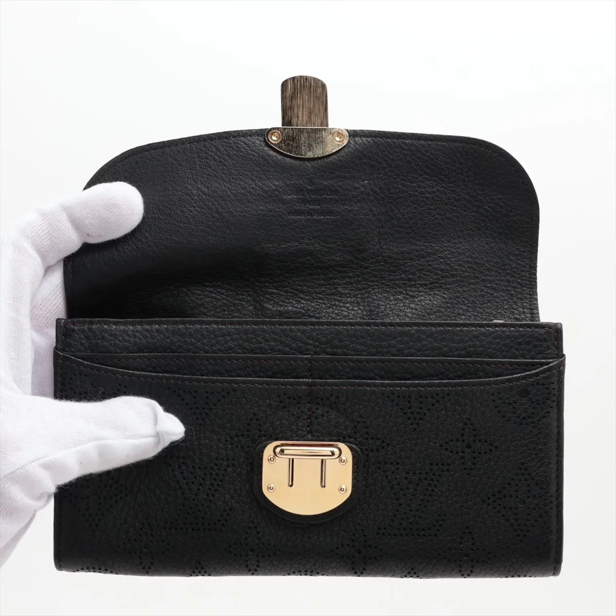 Mahina Portefeuilles M58136 TN1162 Noir Long Wallet — view 3