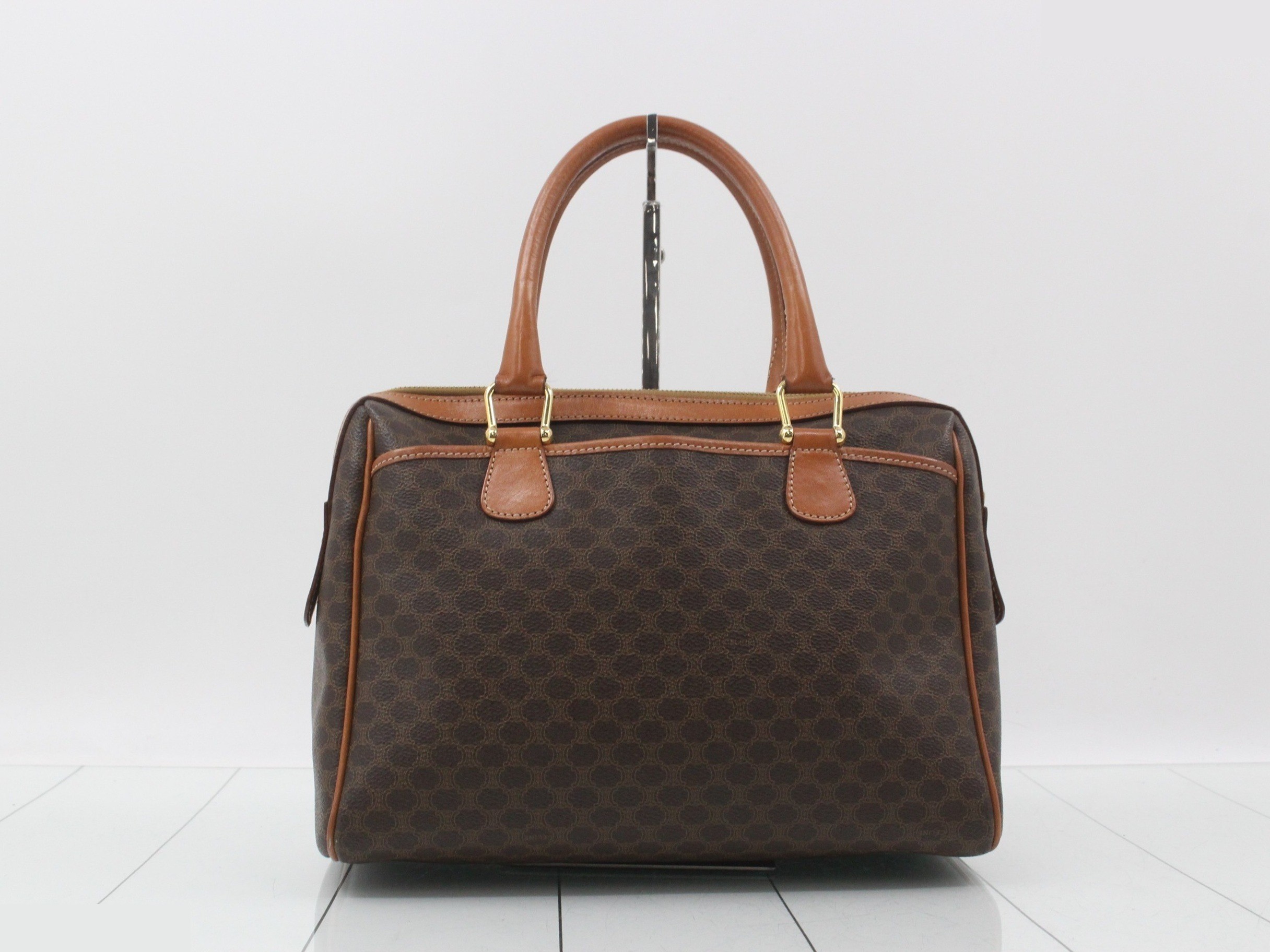 Macadam handbag, PVC, brown — view 2