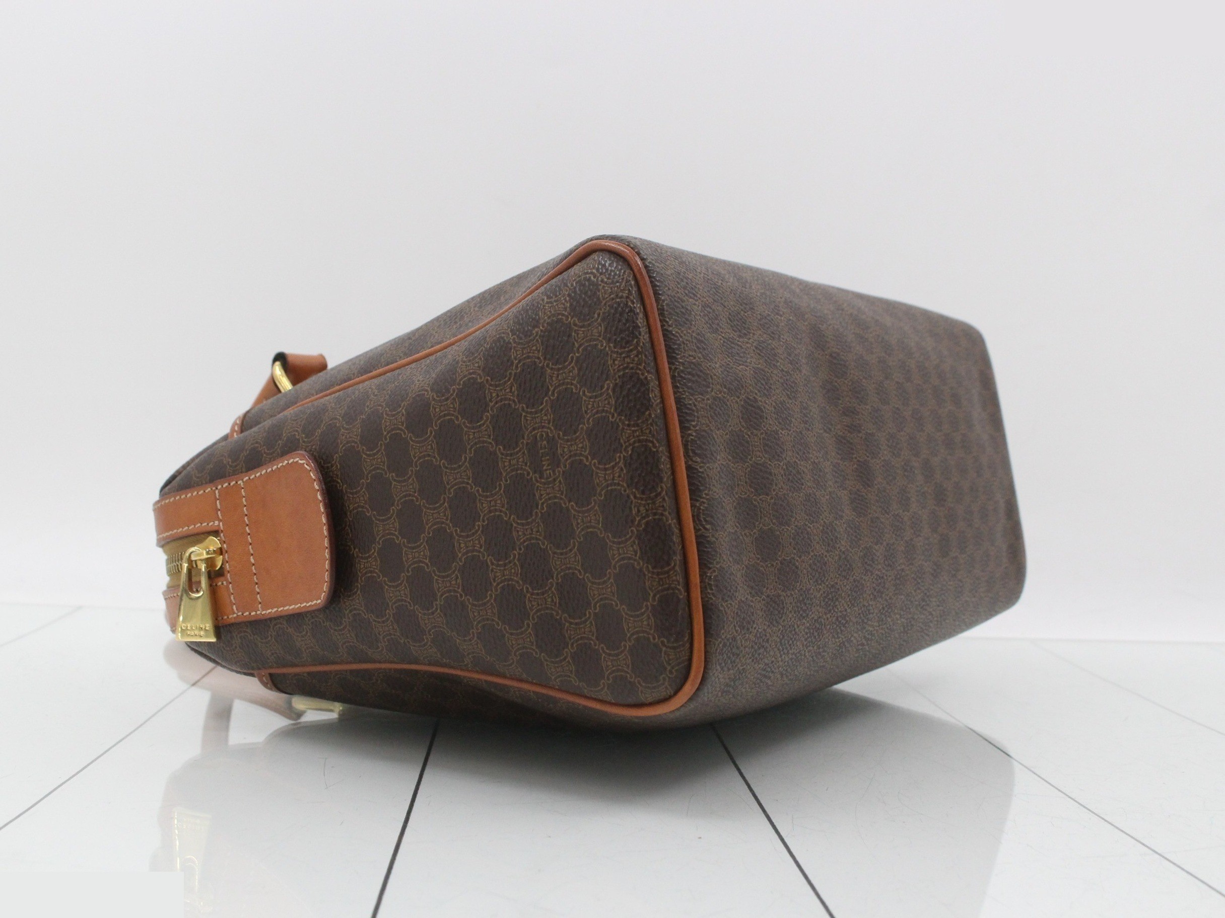 Macadam handbag, PVC, brown — view 5