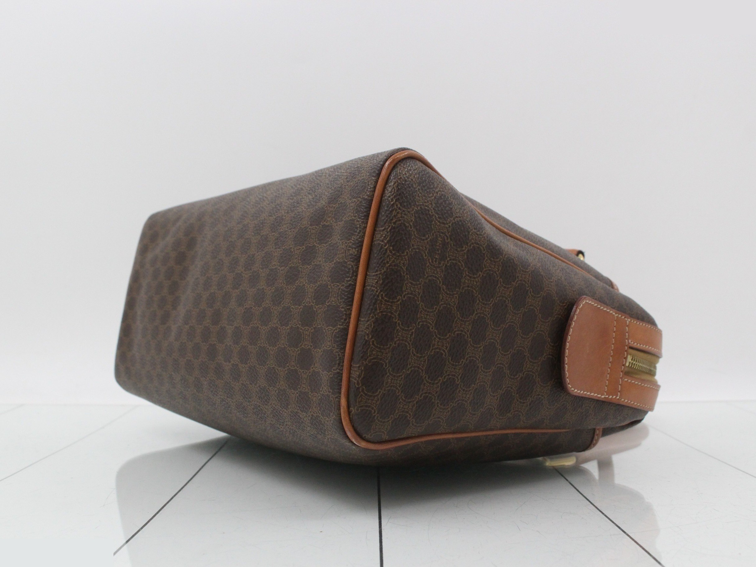Macadam handbag, PVC, brown — view 6