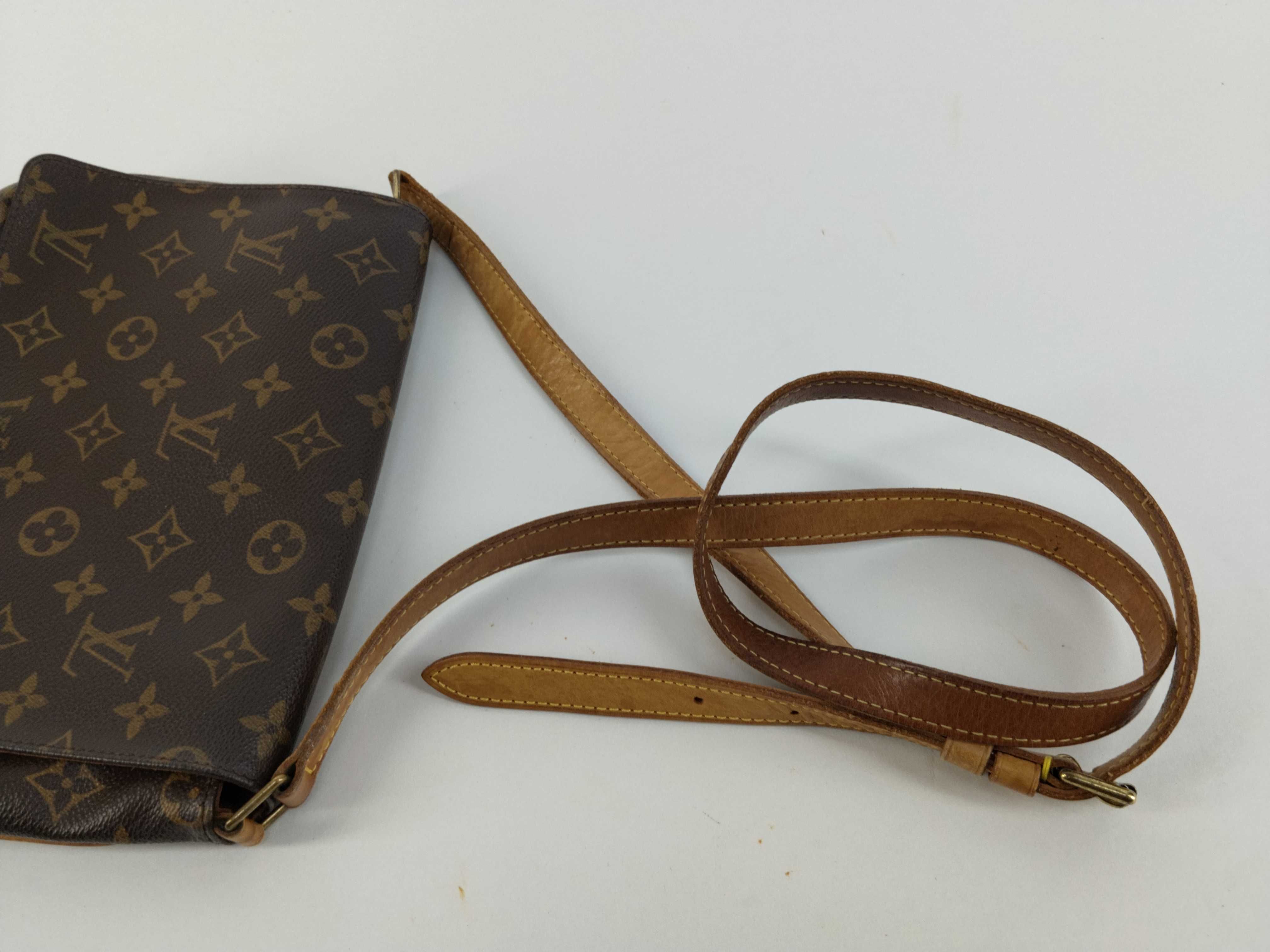 Monogram Louis Vuitton Shoulder Bag Monogram Musette Tango Long Strap M51388 Brown Shoulder Bag — view 3