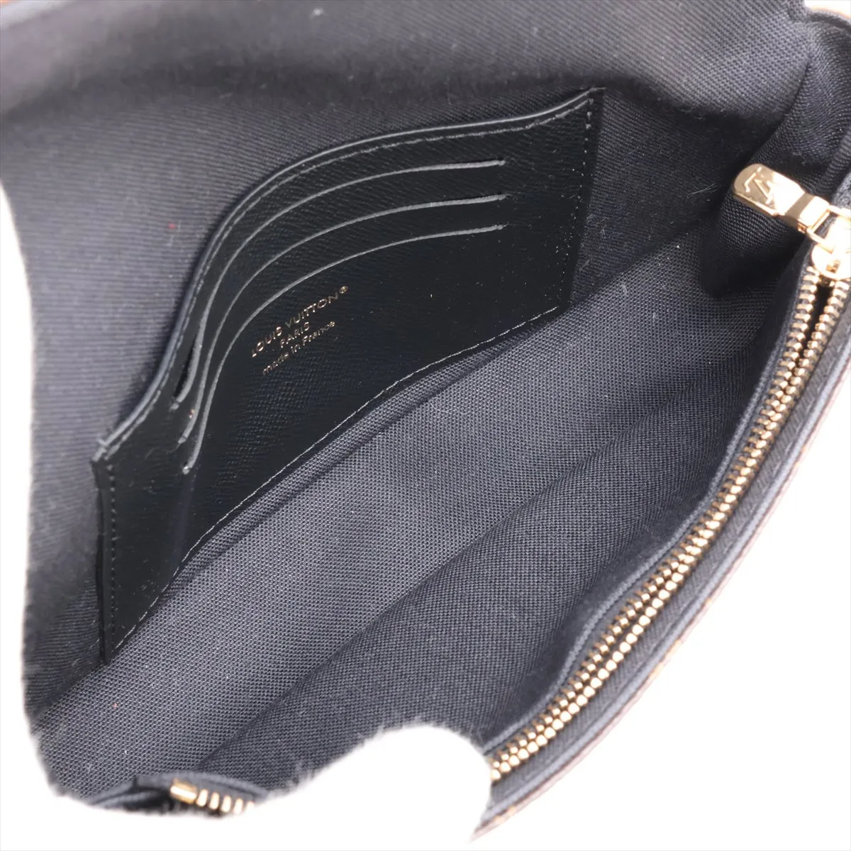 Monogram Reverse Wallet on Chain Ivy M26587 Brown (RFID detected) — view 6