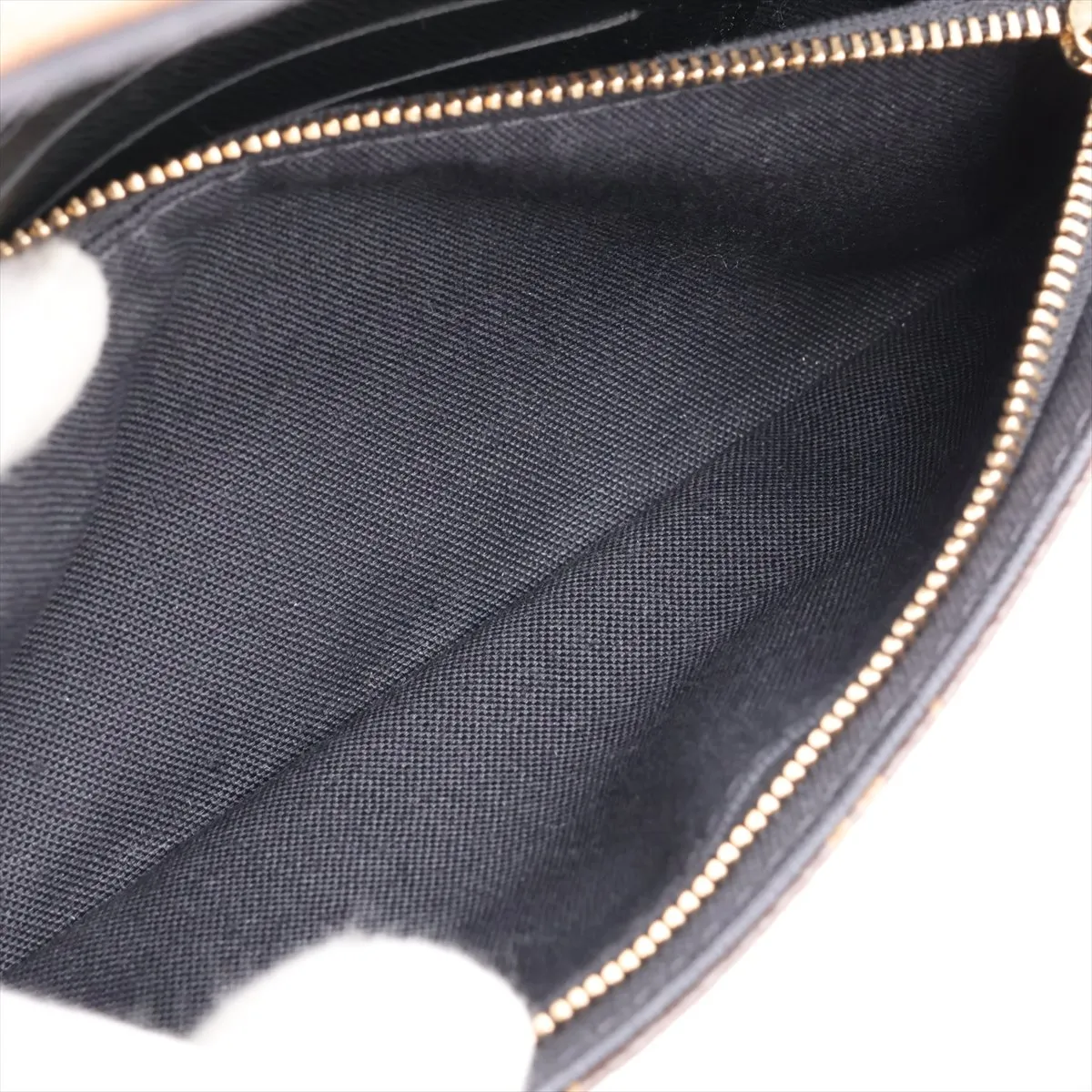 Monogram Reverse Wallet on Chain Ivy M26587 Brown (RFID detected) — view 7