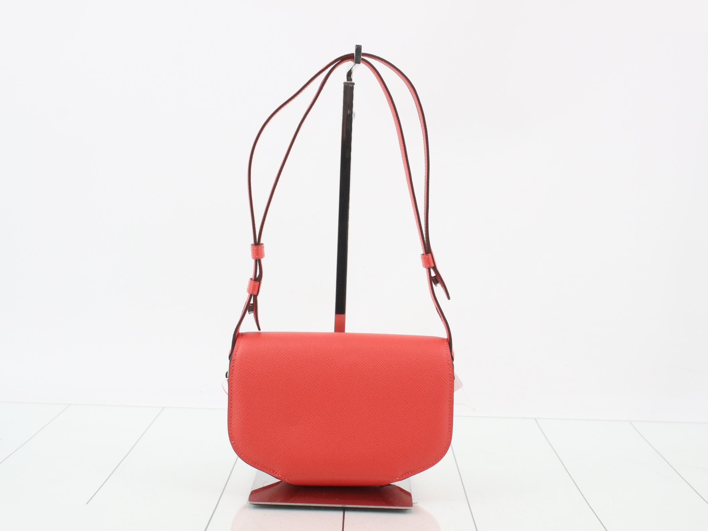Cherche Leather Shoulder Bag, A Stamp — view 2
