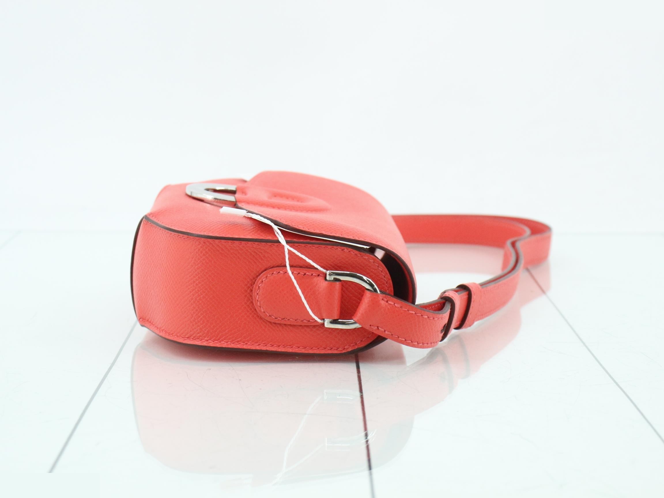 Cherche Leather Shoulder Bag, A Stamp — view 3